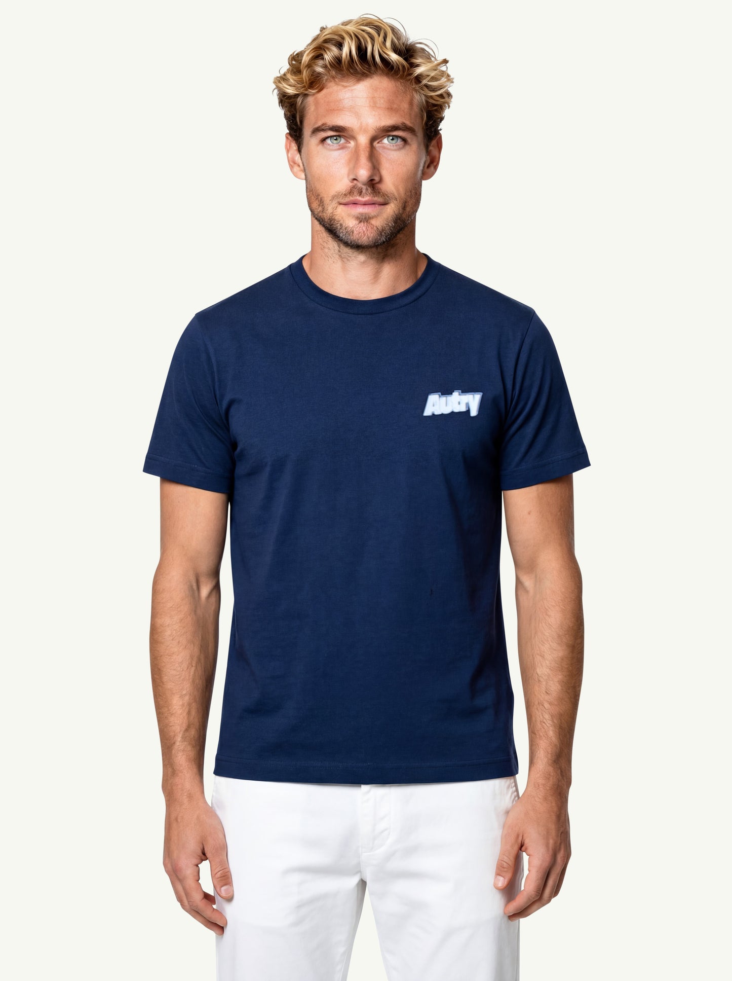  Autry T-shirt Main Unisex Unisex Blu - 1