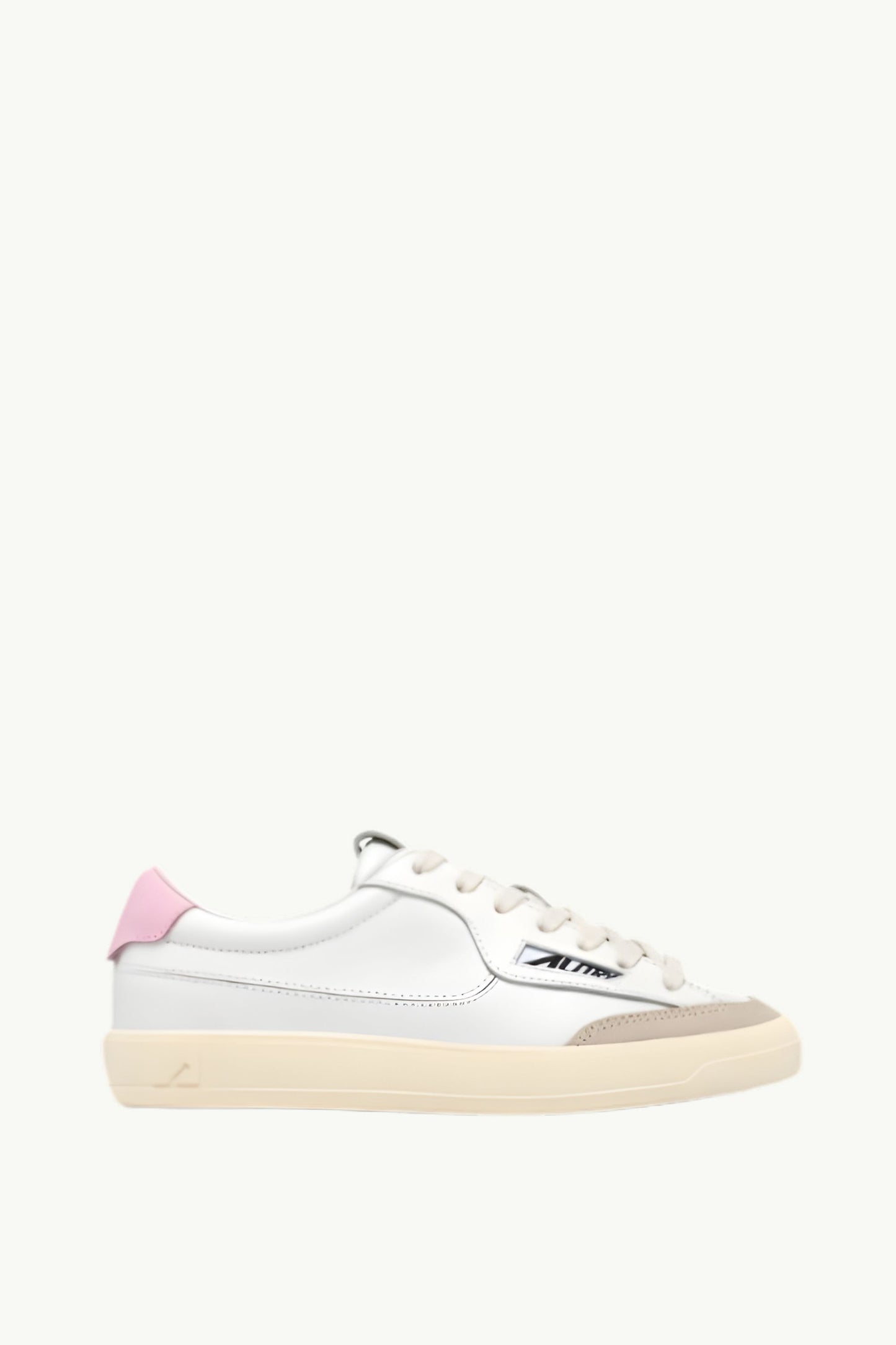  Autry Windscape Low Wom Leat Sude Bianco - 1