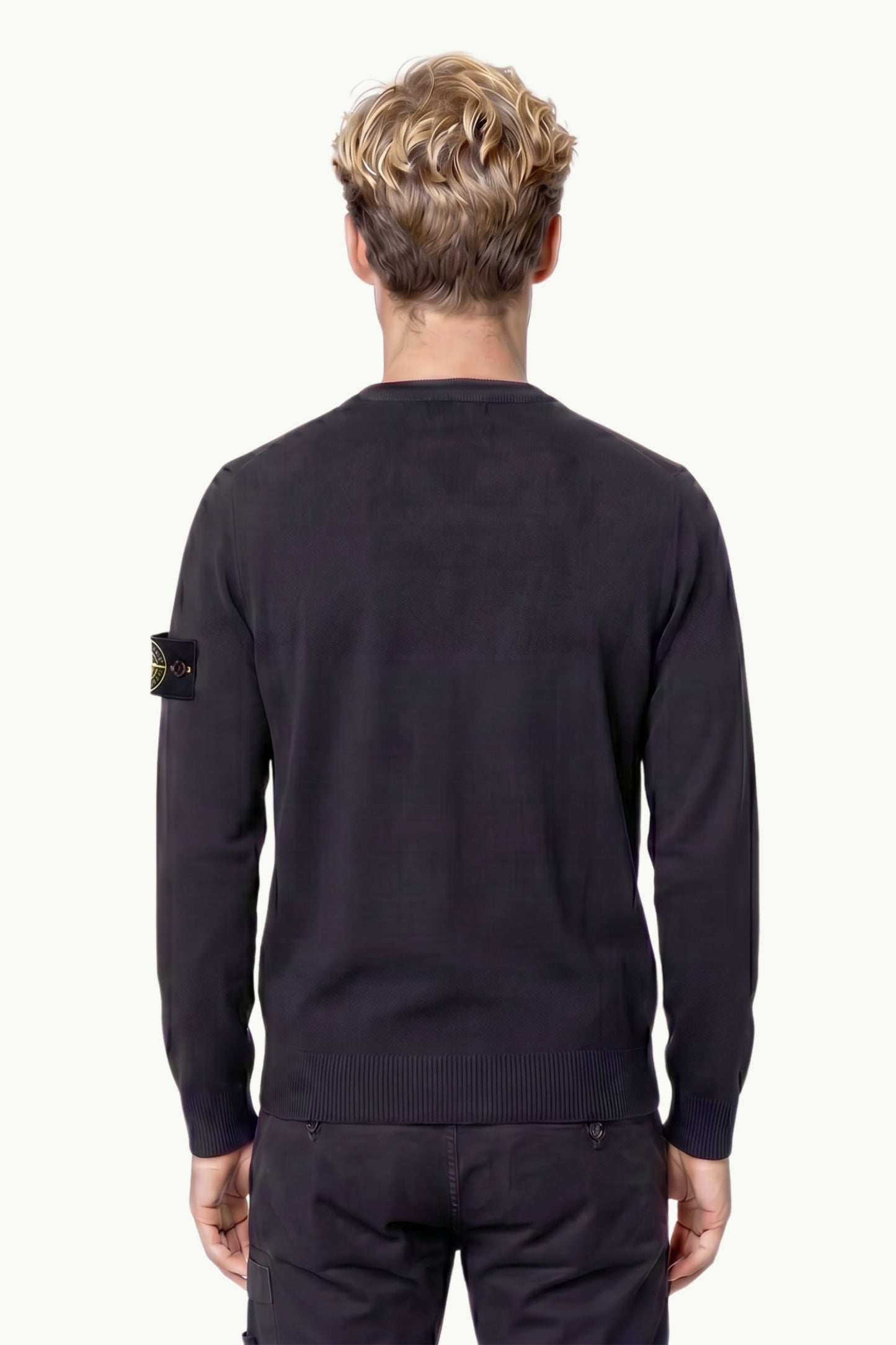  Stone Island Crew Neck Nero - 4