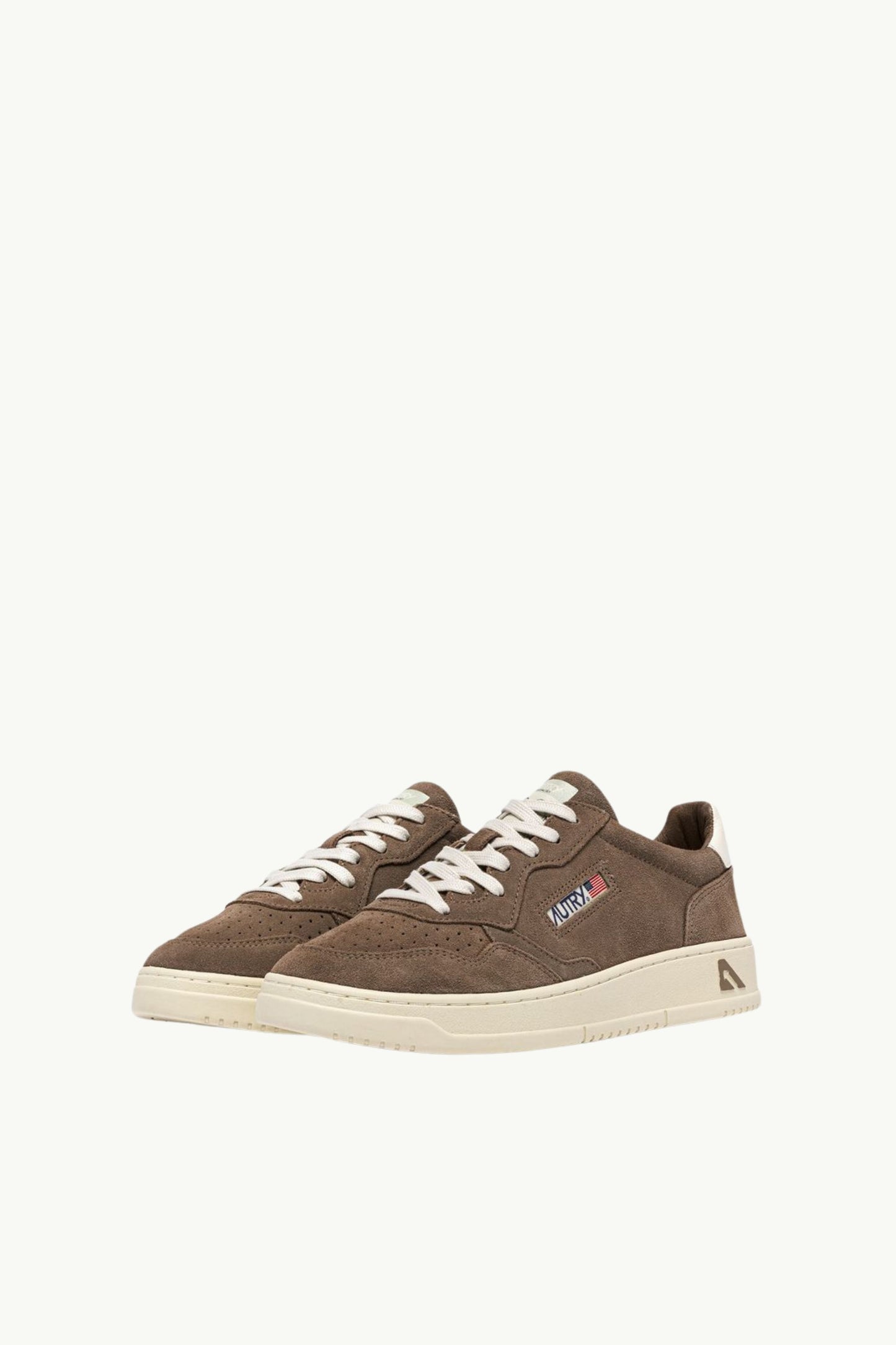  Autry Medalist Low Man Finish Suede Marrone - 2