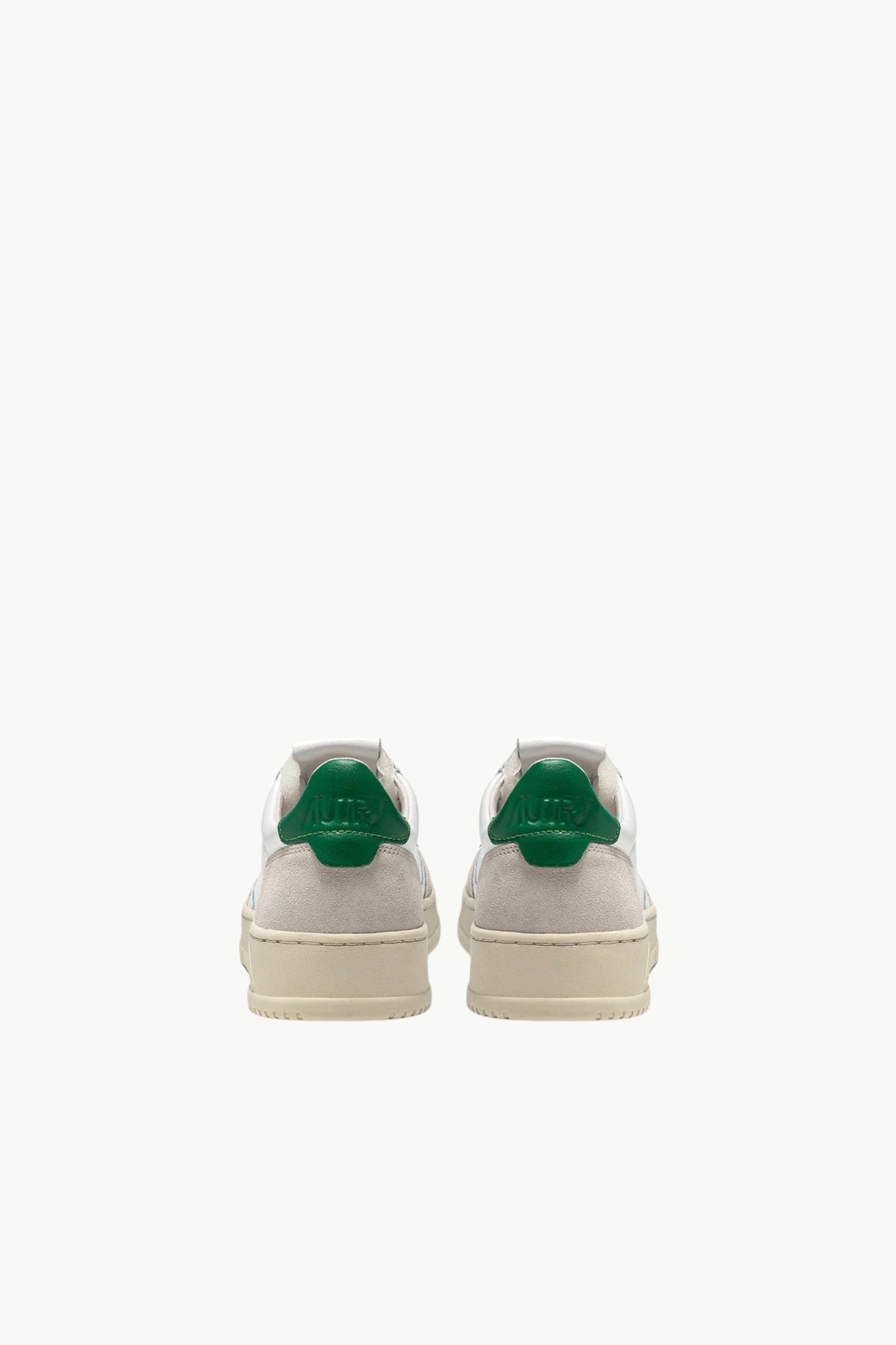  Autry Sneakers Medalist Low Man Leat Suede Men's Bianco - 3