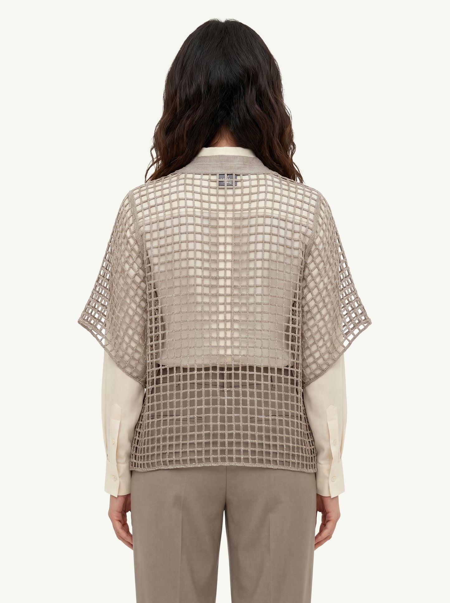  Peserico Maglia Tricot Cornely Beige - 4