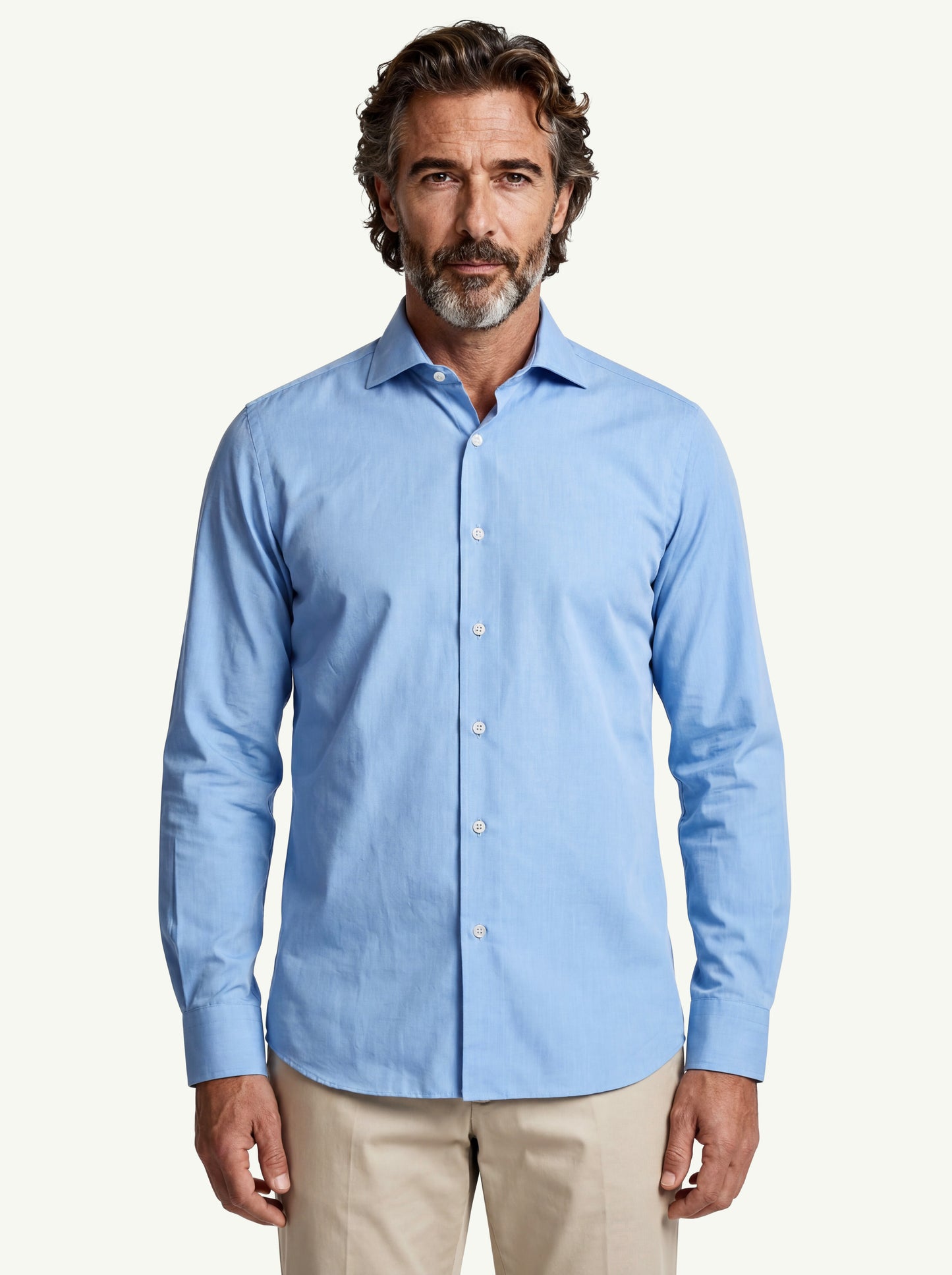  Borriello Men's Shirt Azzurro - 1