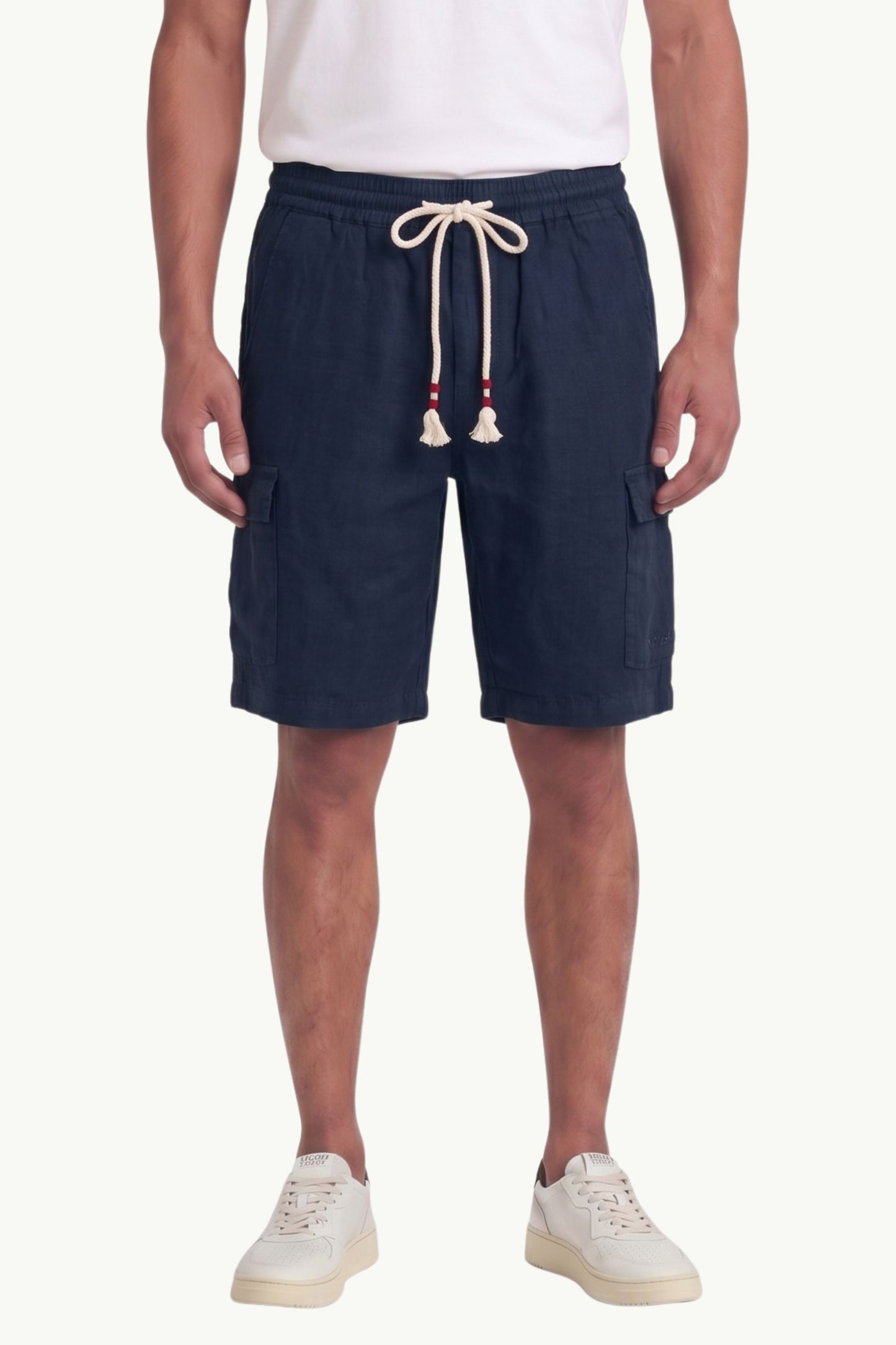  Mc2 Saint Barth Bermuda Chino Con Tasche Blu - 1