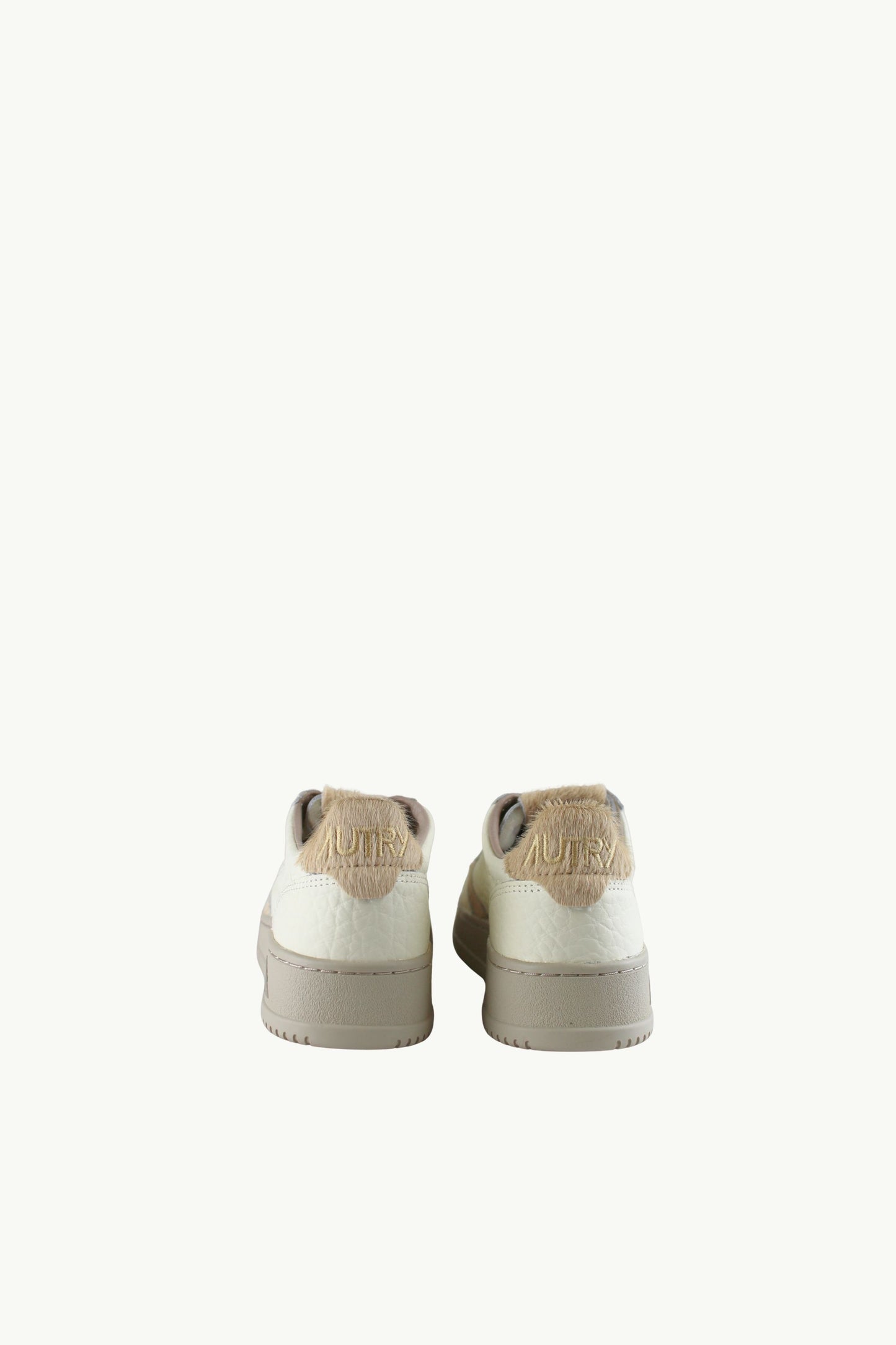  Autry Medalist Low Wom Nabuk Eleph Suede Bianco - 3