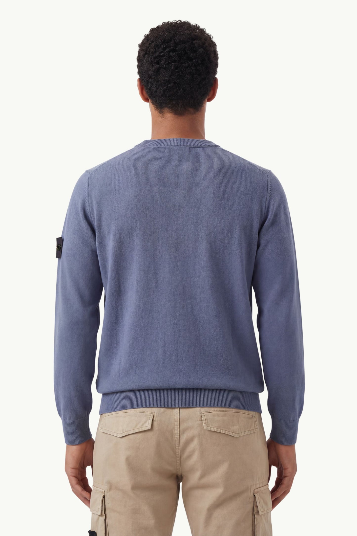 Stone Island Crew Neck Blu - 4