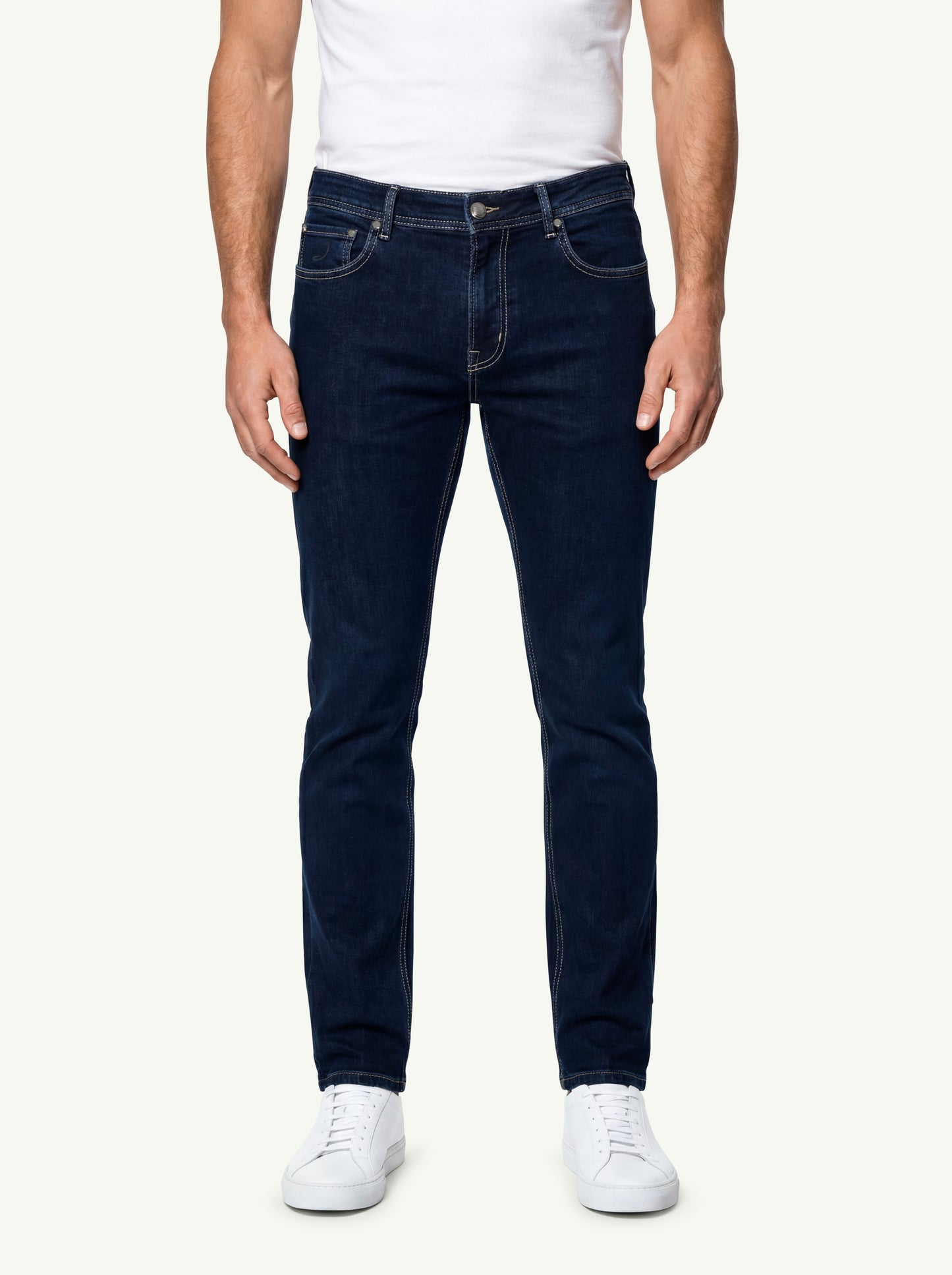  Jacob Cohen Jeans Scott Cropped Slim Fit Blu - 1