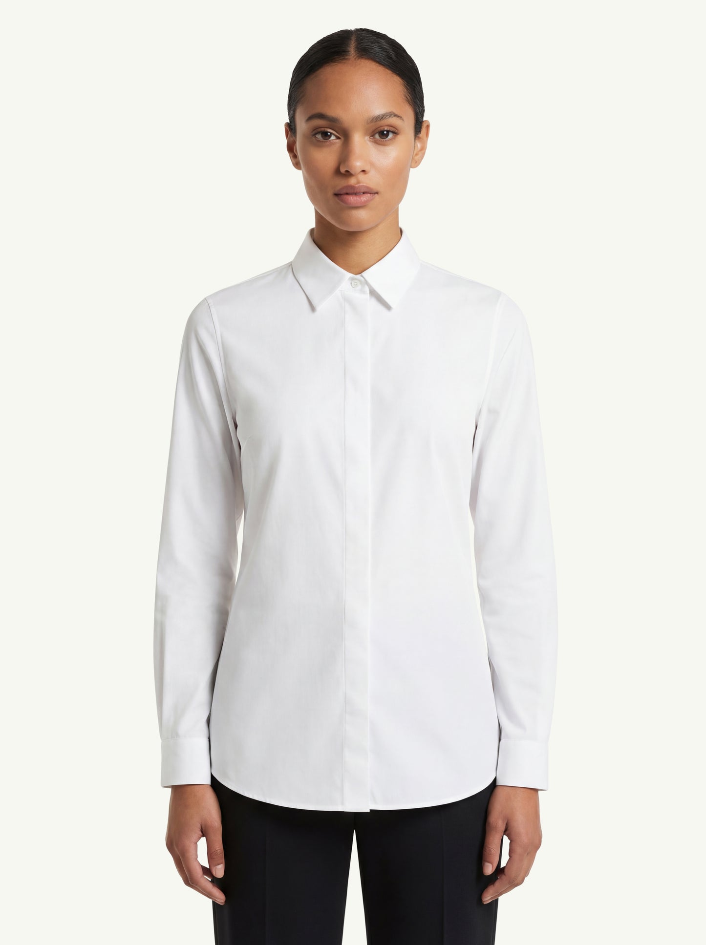  Rrd Camicia Oxford Plain Wom Bianco - 1