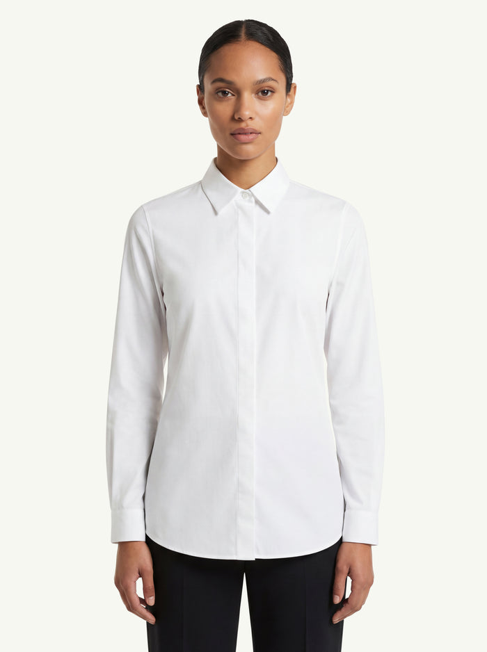 Camicia Oxford Plain Wom  Donna Rrd