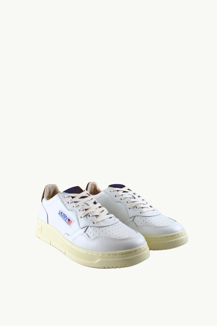 Medalist Low Man Leath Suede Logo Uomo Autry-2