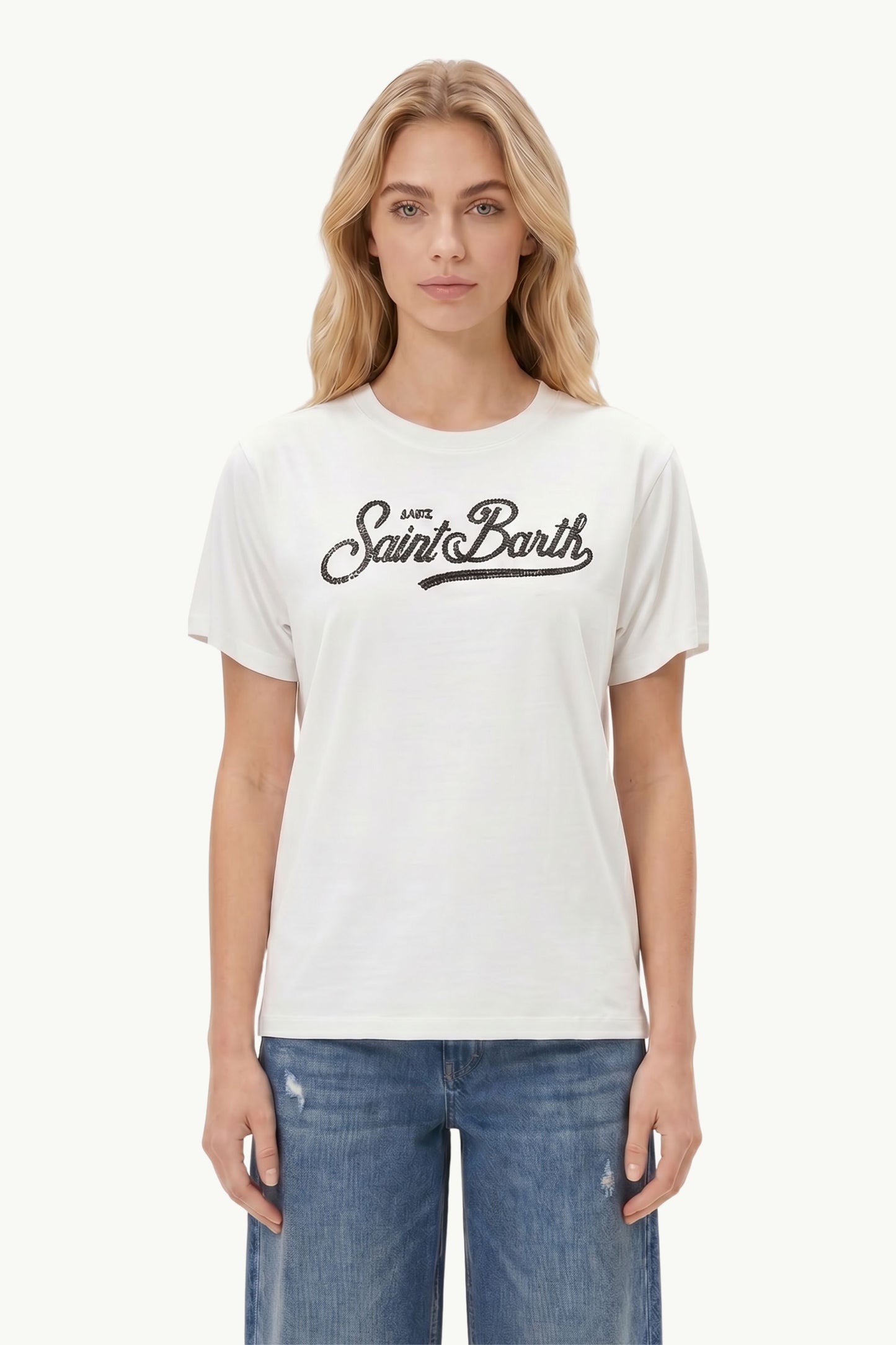  Mc2 Saint Barth Cotton T Shirt Bianco - 1