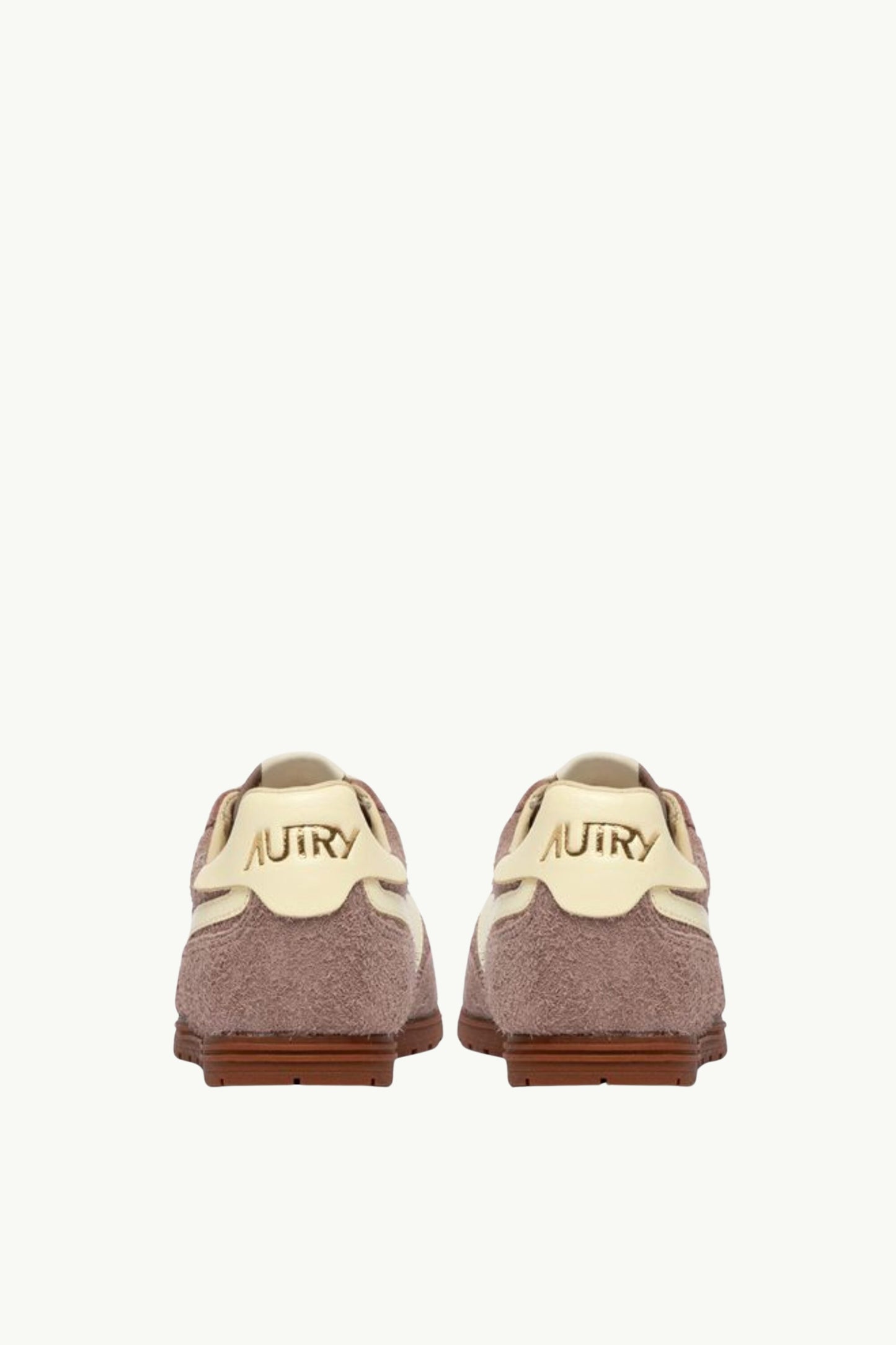  Autry Windspin Low Wom Suede Leat Marrone - 3