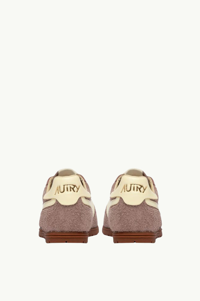  Autry Windspin Low Wom Suede Leat Marrone - 3