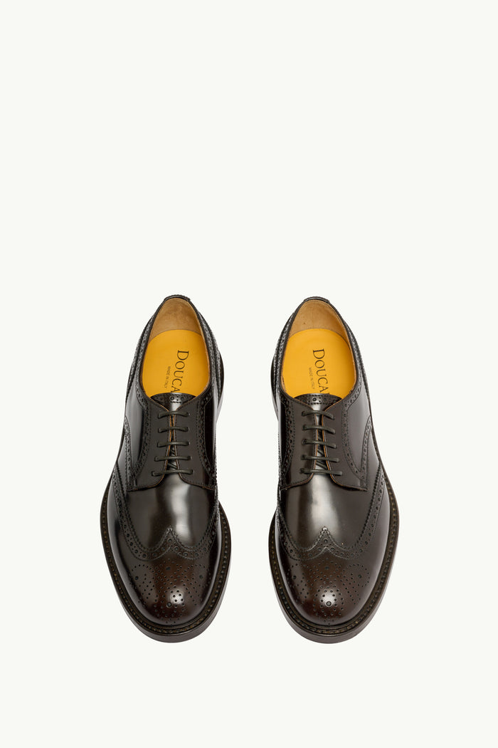  Doucal's Derby Half Wing Horse Marrone - 4