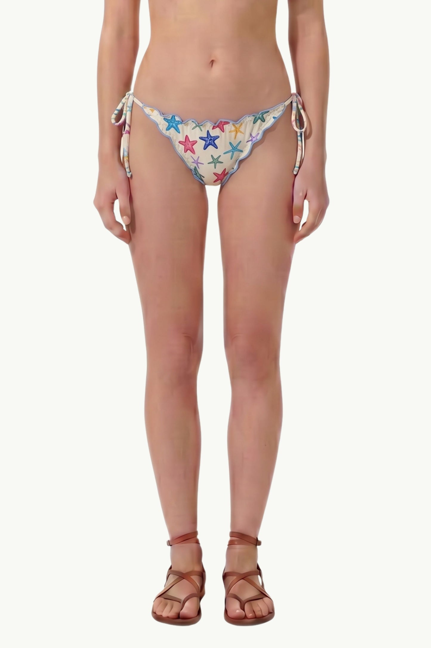  Mc2 Saint Barth Cheeky Brazilian Frou Frou Bottom Multicolor - 1