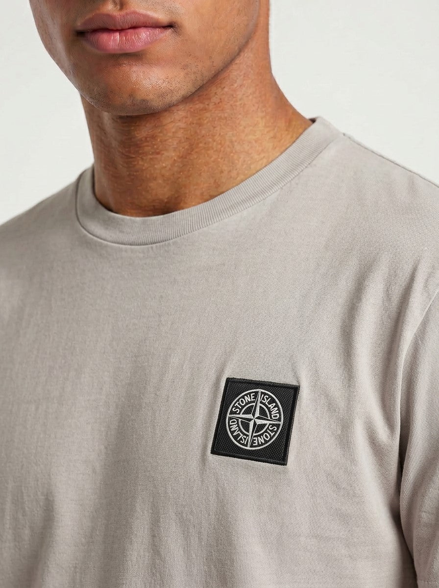  Stone Island Ss T-shirt Grigio - 3