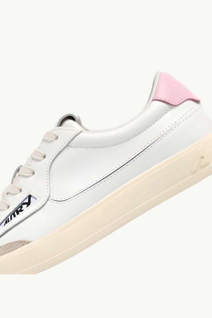  Autry Windscape Low Wom Leat Sude Bianco - 6