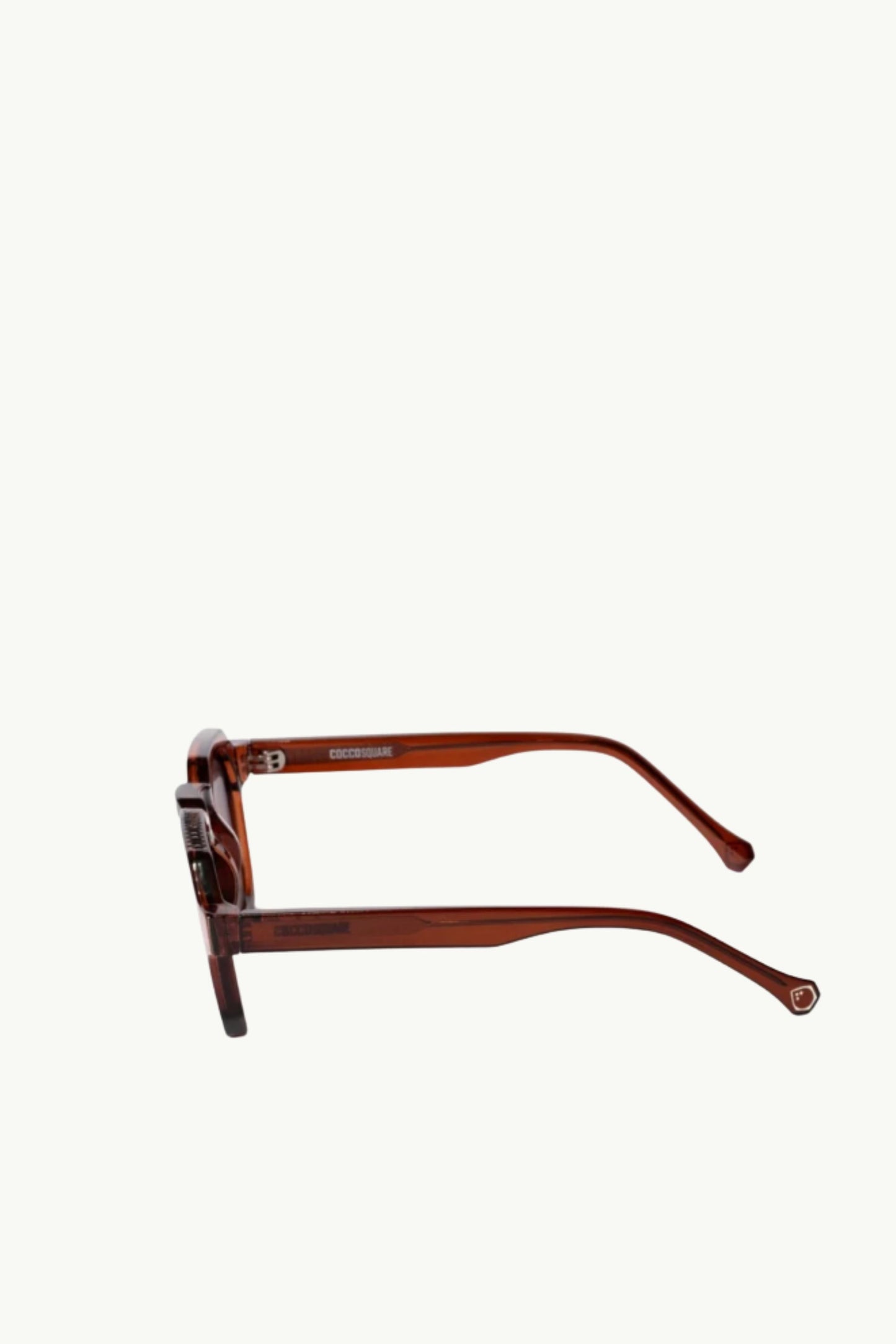  Coccosquare Unisex Prescription Sunglasses Marrone - 3