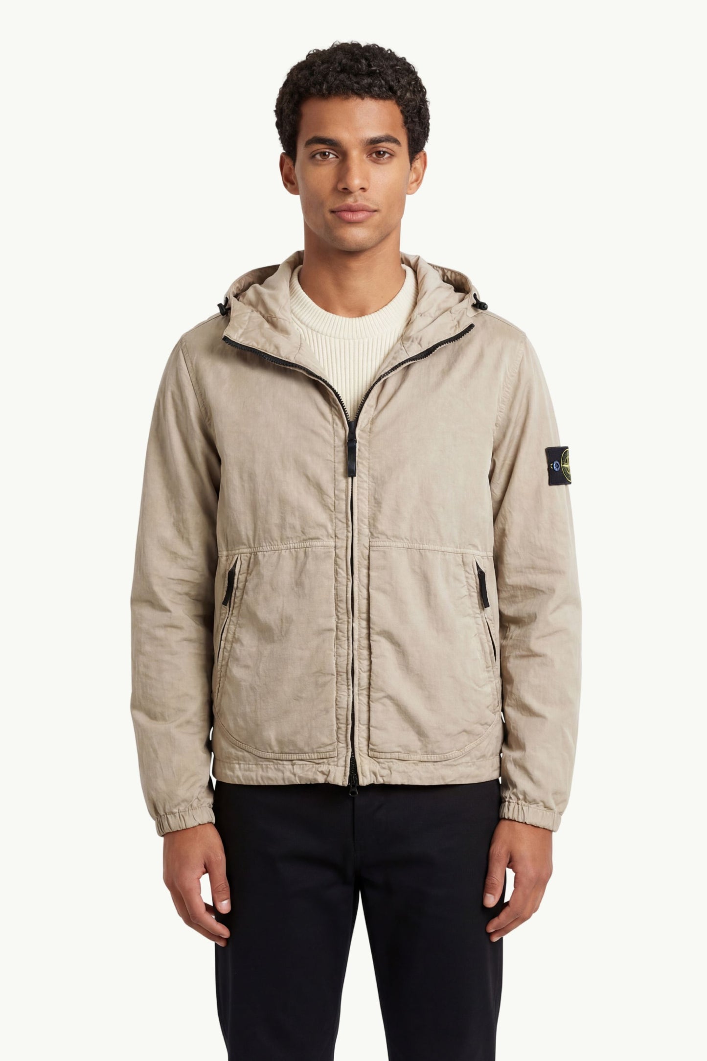  Stone Island Jacket Men Beige - 1