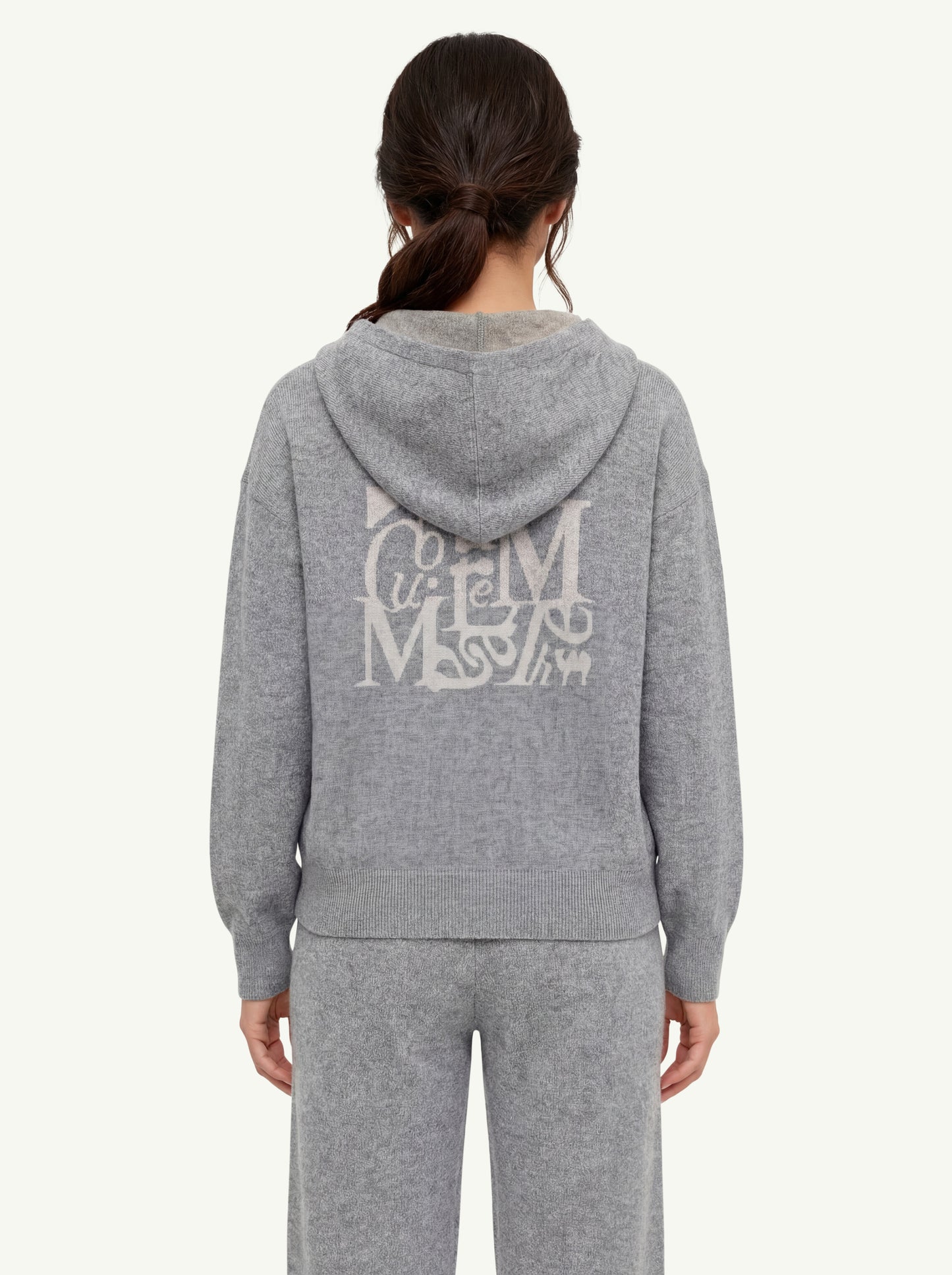  Max Mara S Felpa Grigio - 2