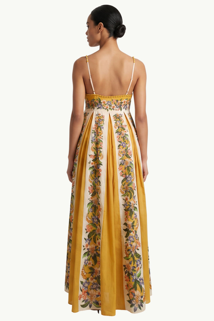 Hilo Stripes Sand Dress Maxi  Donna Farm Rio-2