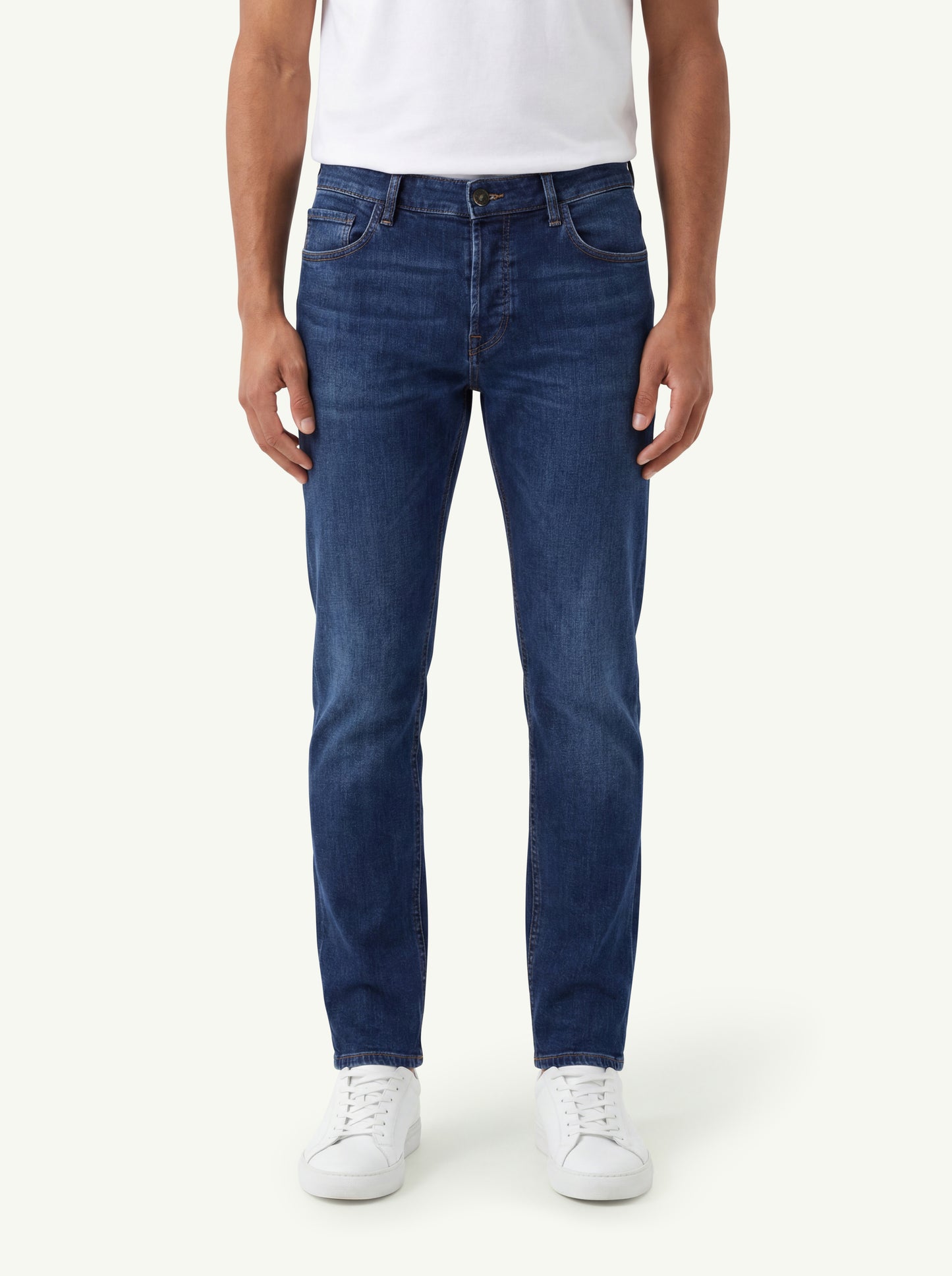  Dondup Men's Jeff Carrot Jeans Blu - 1