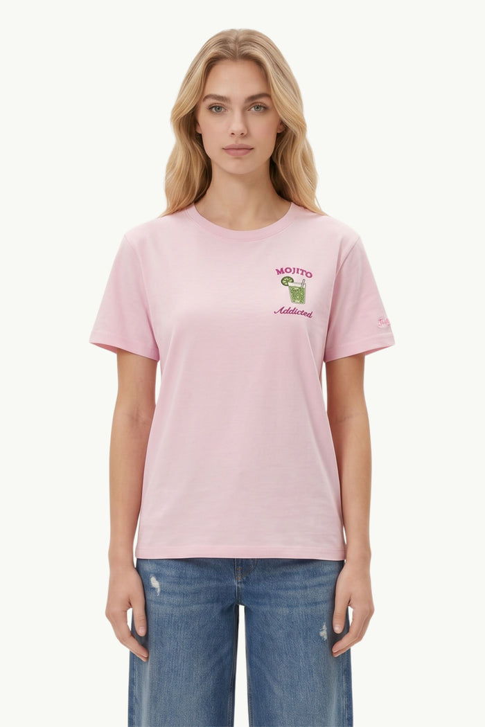 Cotton T Shirt  Donna Mc2 Saint Barth
