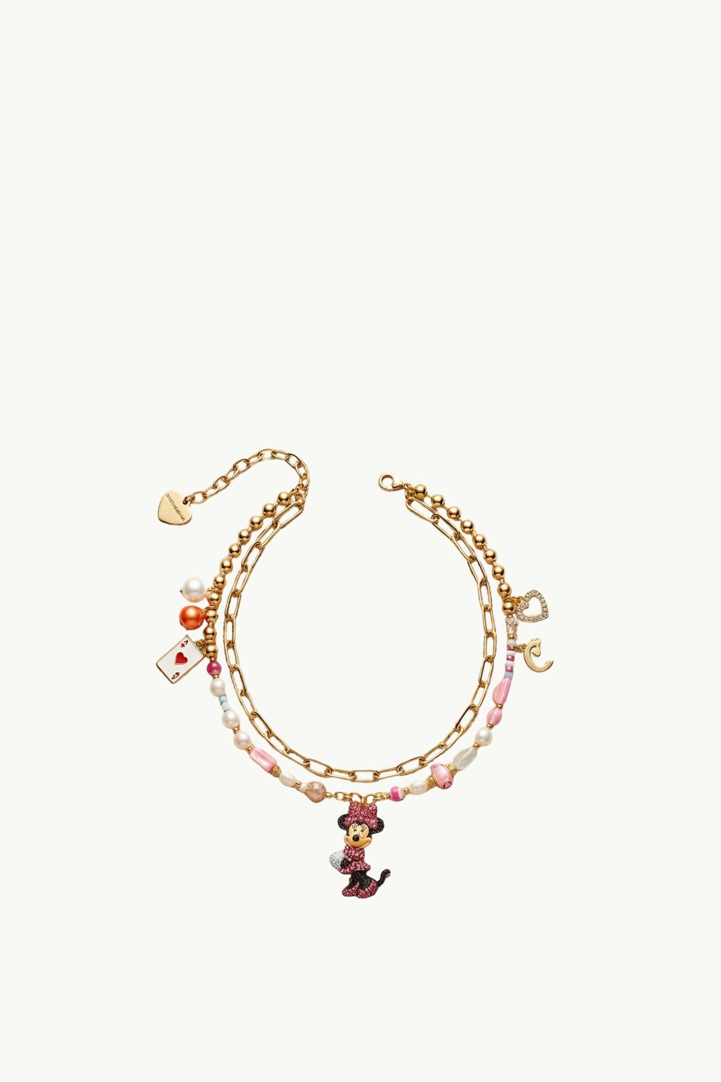  Minimeparis Stainless Steel And Enameled Mouse Charm - 1