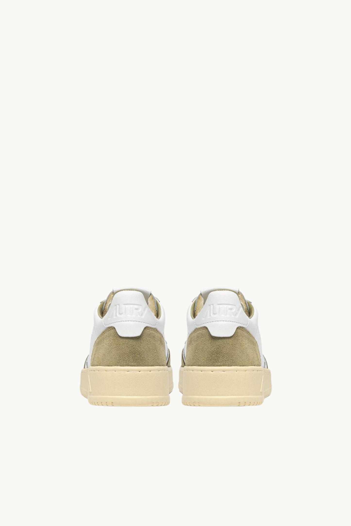  Autry Medalist Low Man Soft Leat Suede Beige - 3