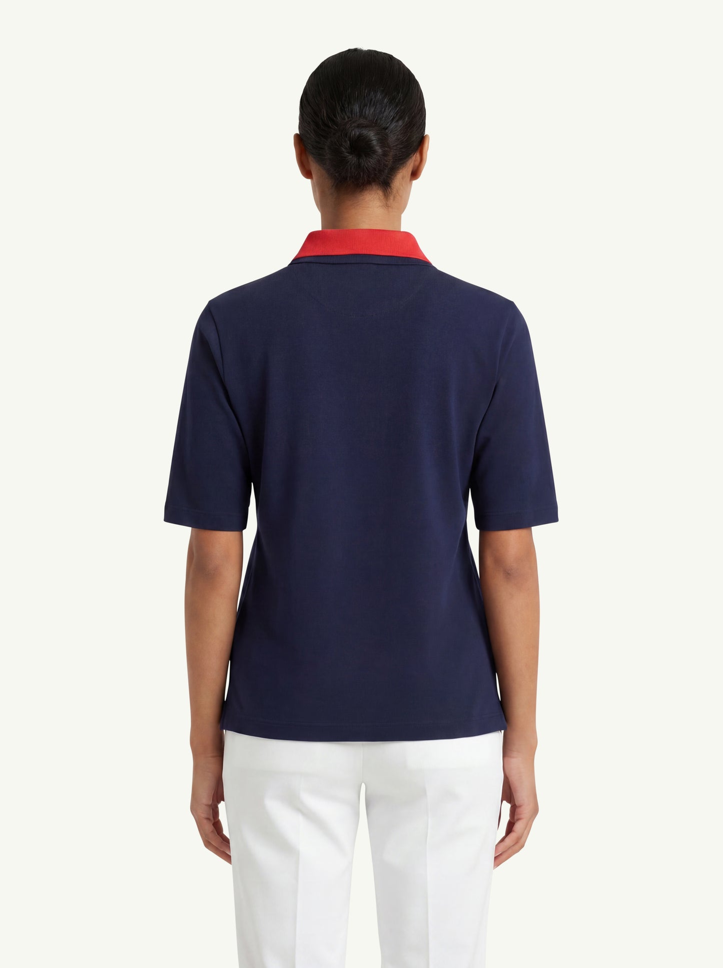  Giada Benincasa Women's Pique Polo Shirt Blu - 2