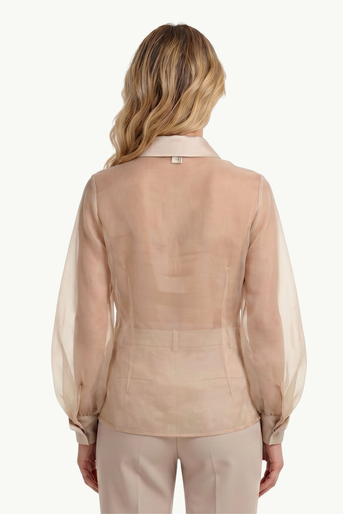 Camicia Organza Seta  Donna D.Exterior-2