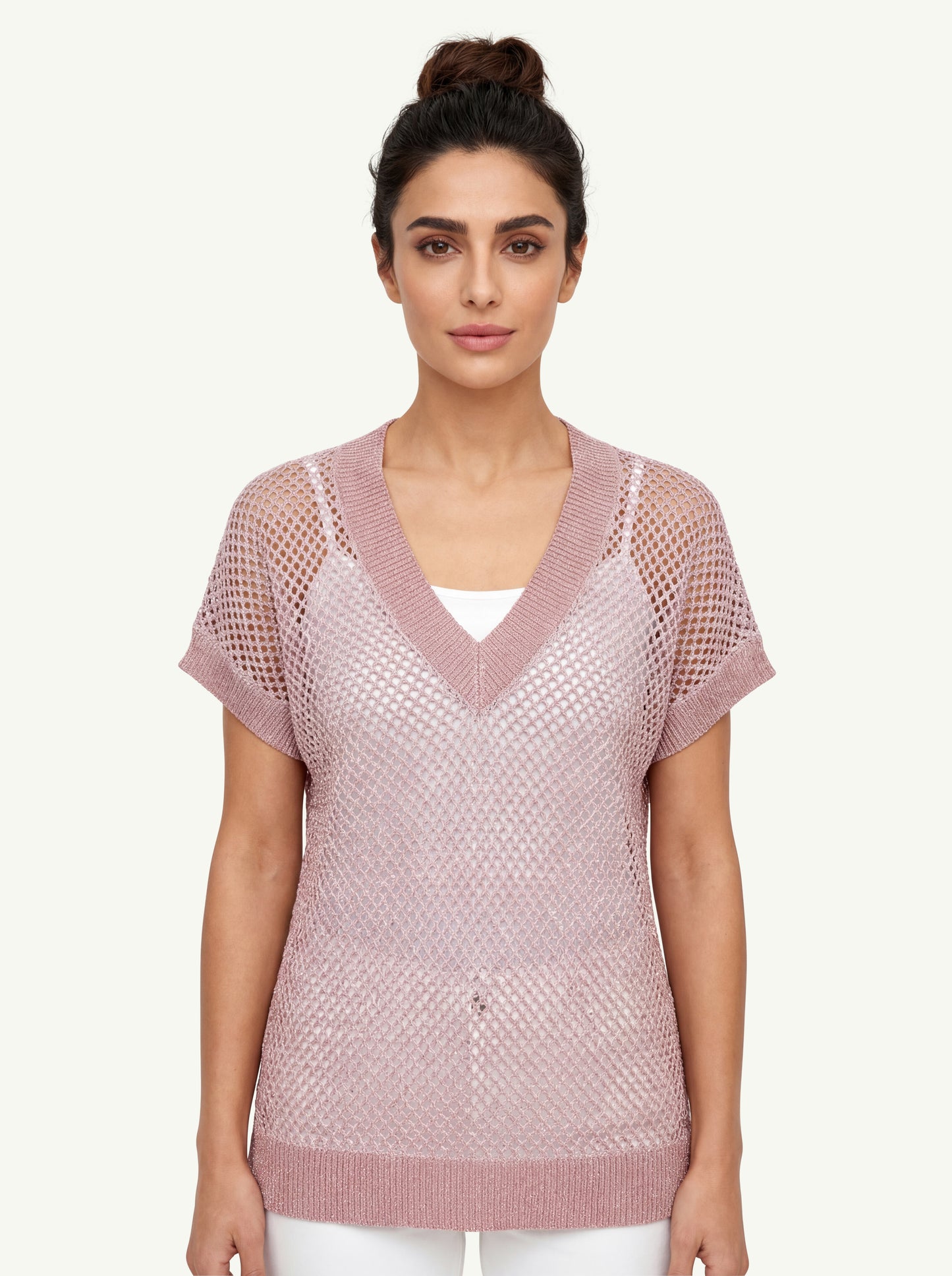 Peserico Women's Sweater Rosa - 1
