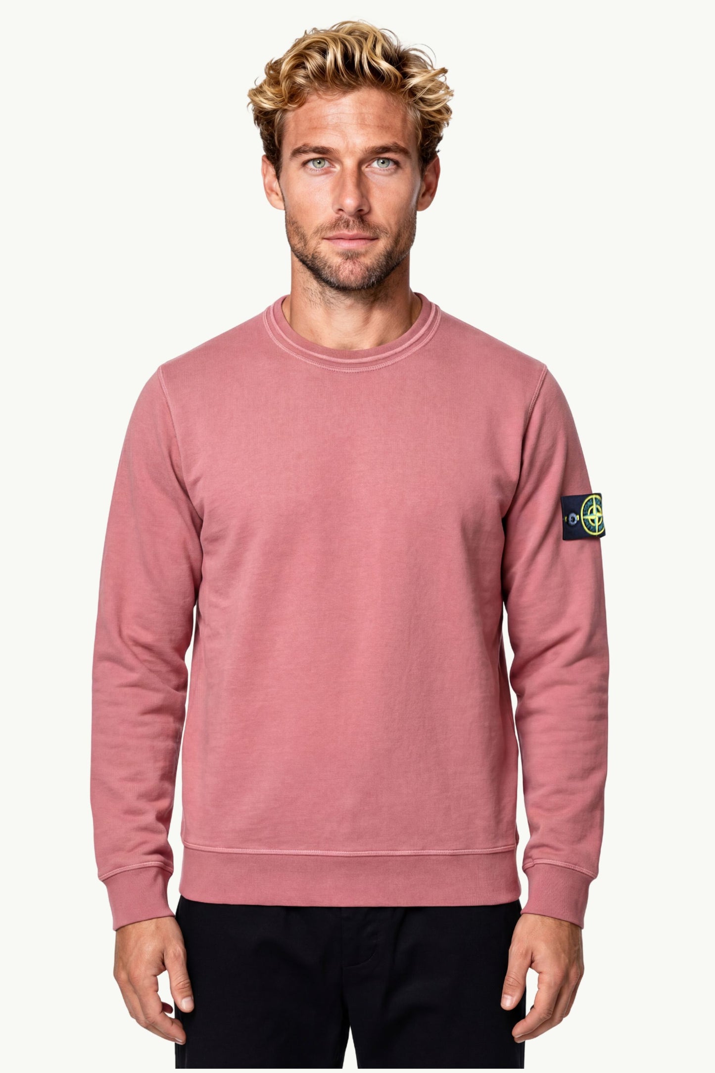  Stone Island Sweatshirt Rosa - 1