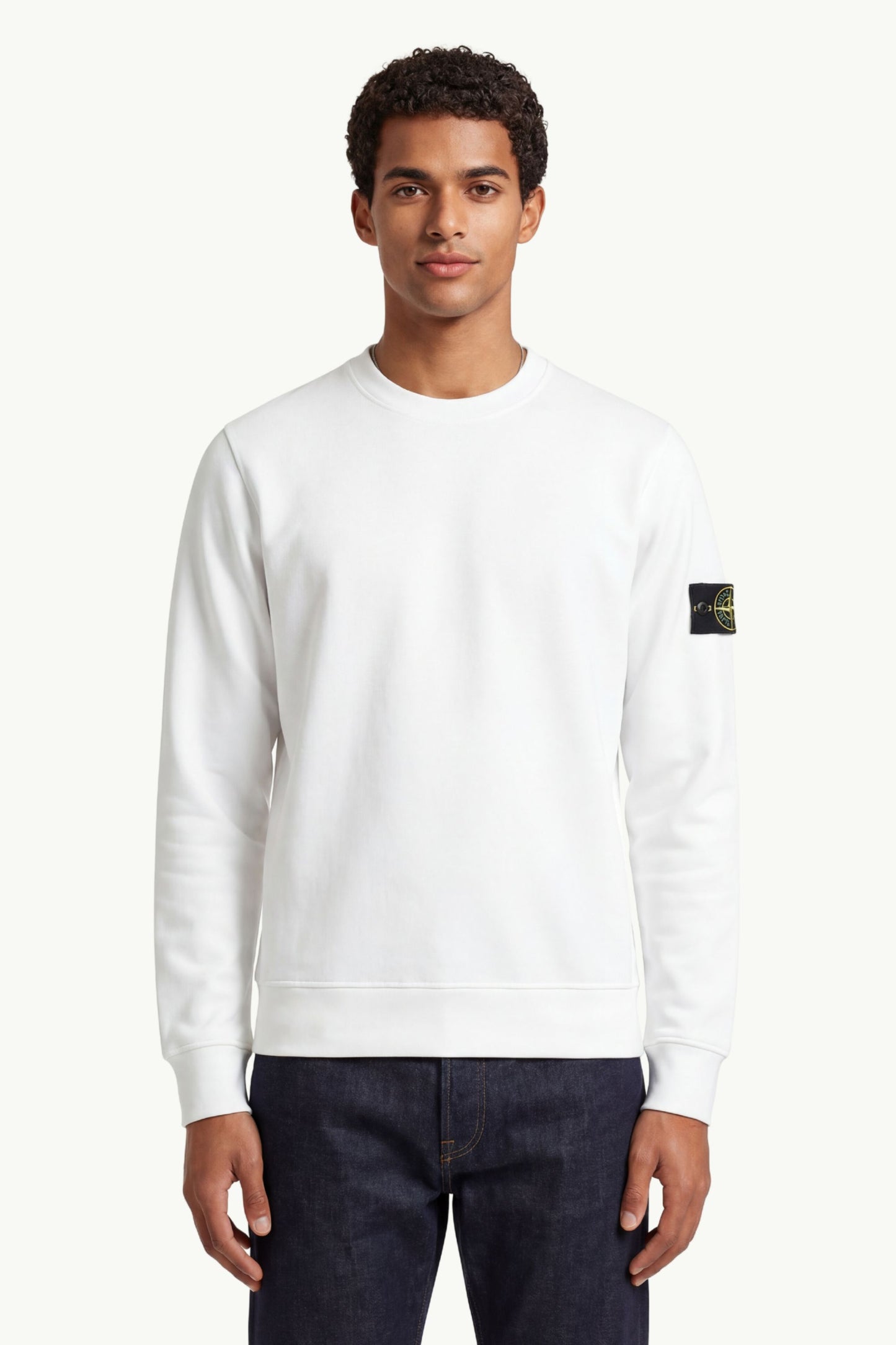 Stone Island Sweatshirt Bianco - 1
