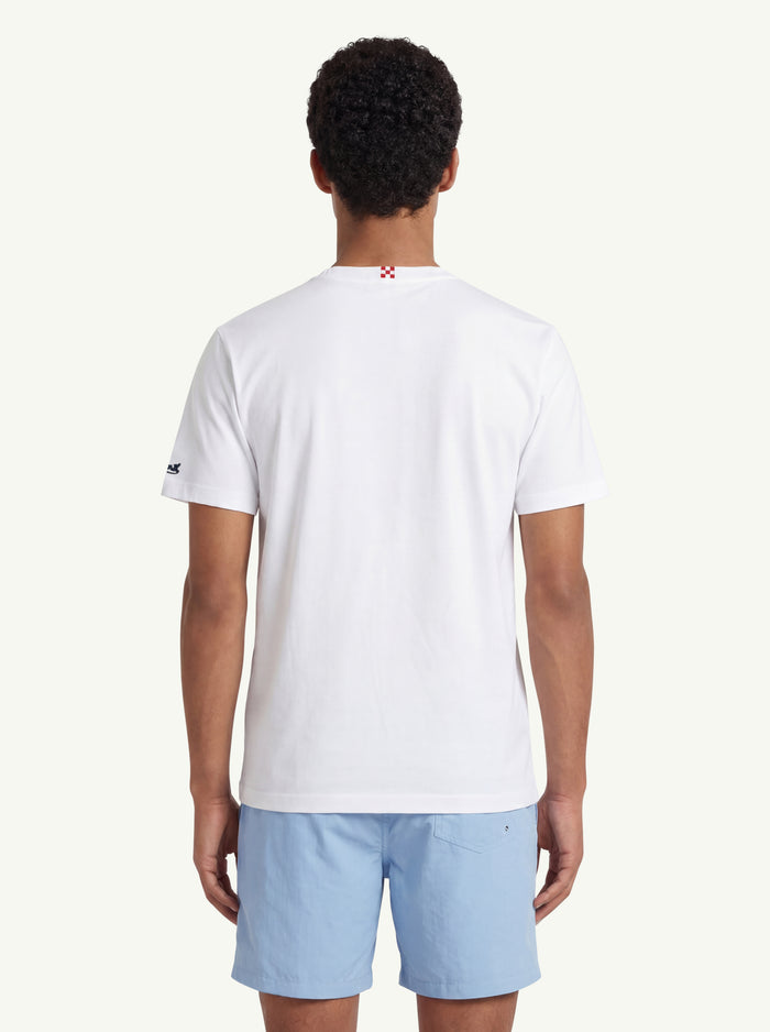 T-Shirt In Cotone  Uomo Mc2 Saint Barth-2