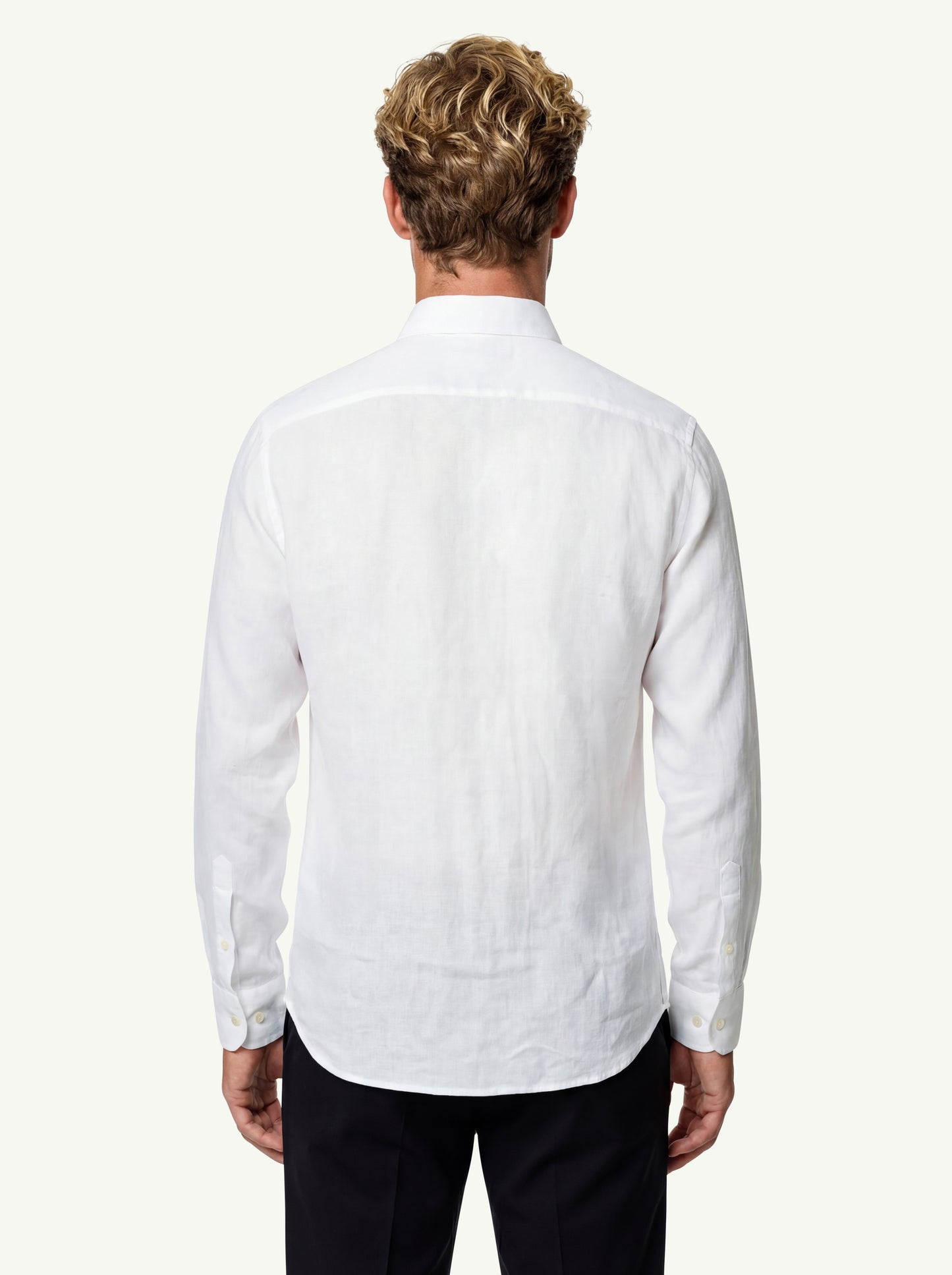  Mc2 Saint Barth Camicia Lino Bianco - 2