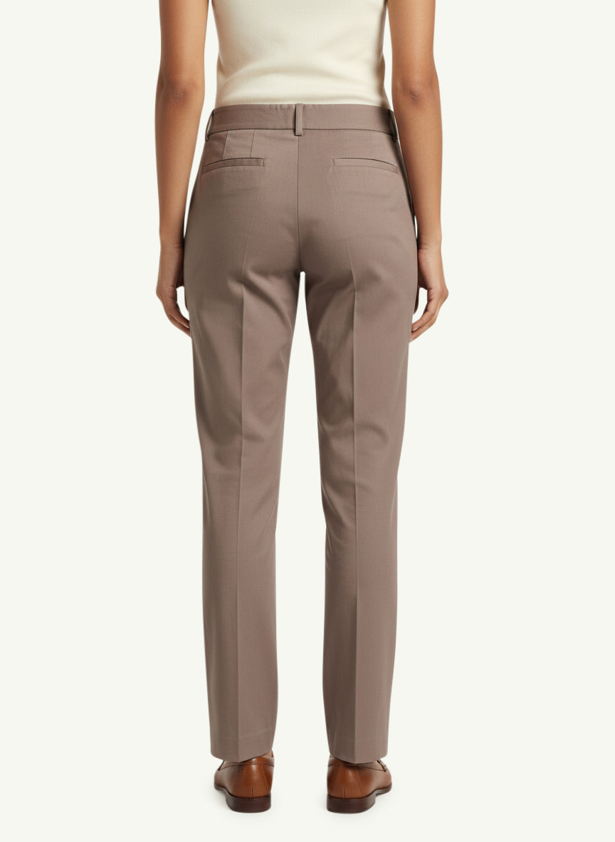  Incotex Arlys Women's Trousers Beige - 2