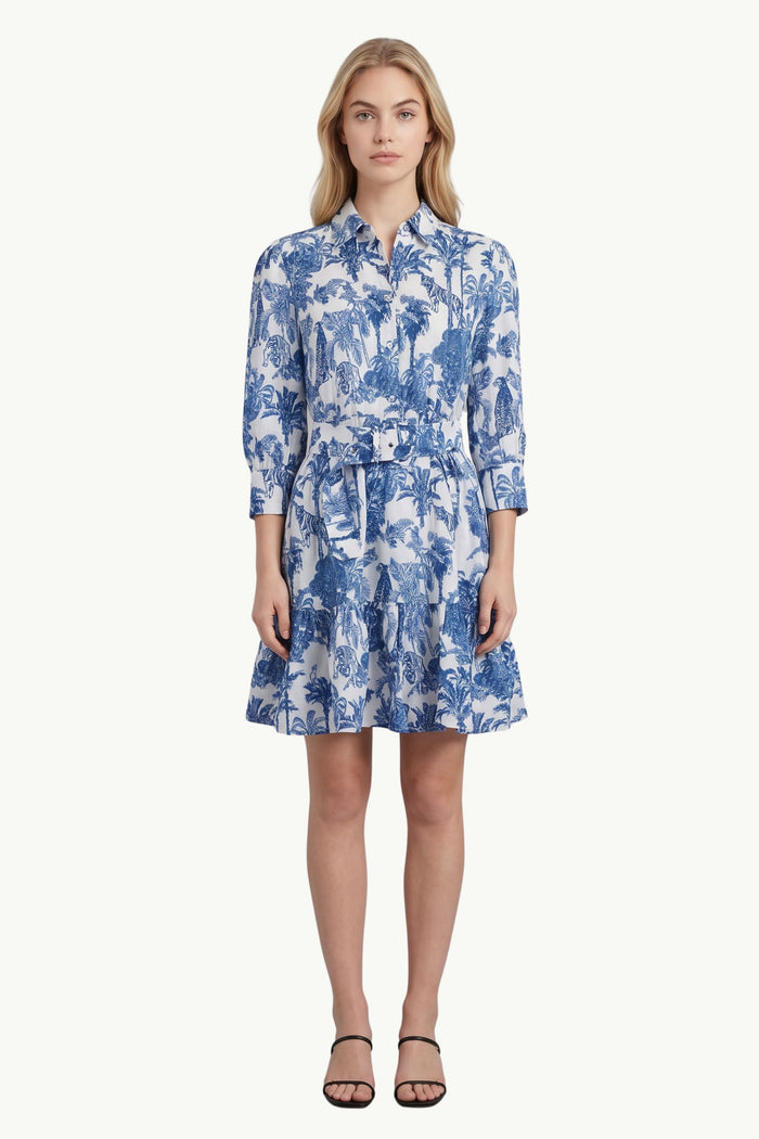 Dress With A Belt  Donna Mc2 Saint Barth