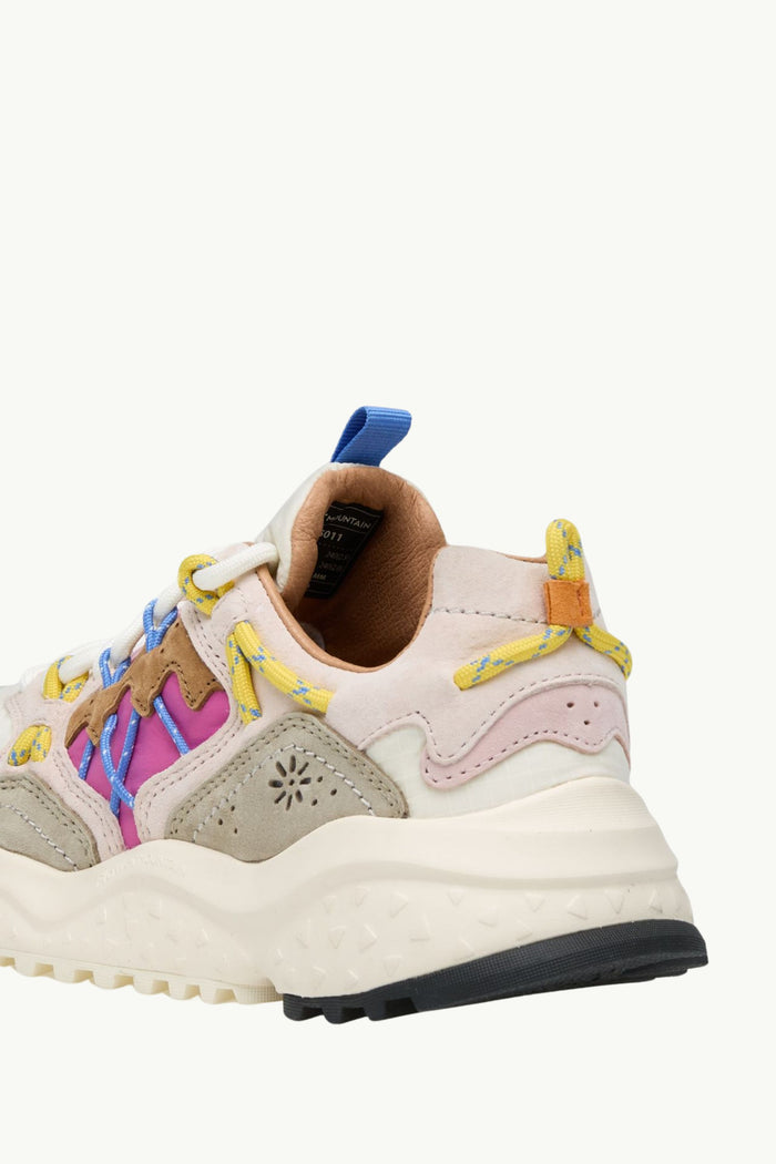  Flower Mountain Sneakers Suede Nylon Ripstop Multicolor - 4