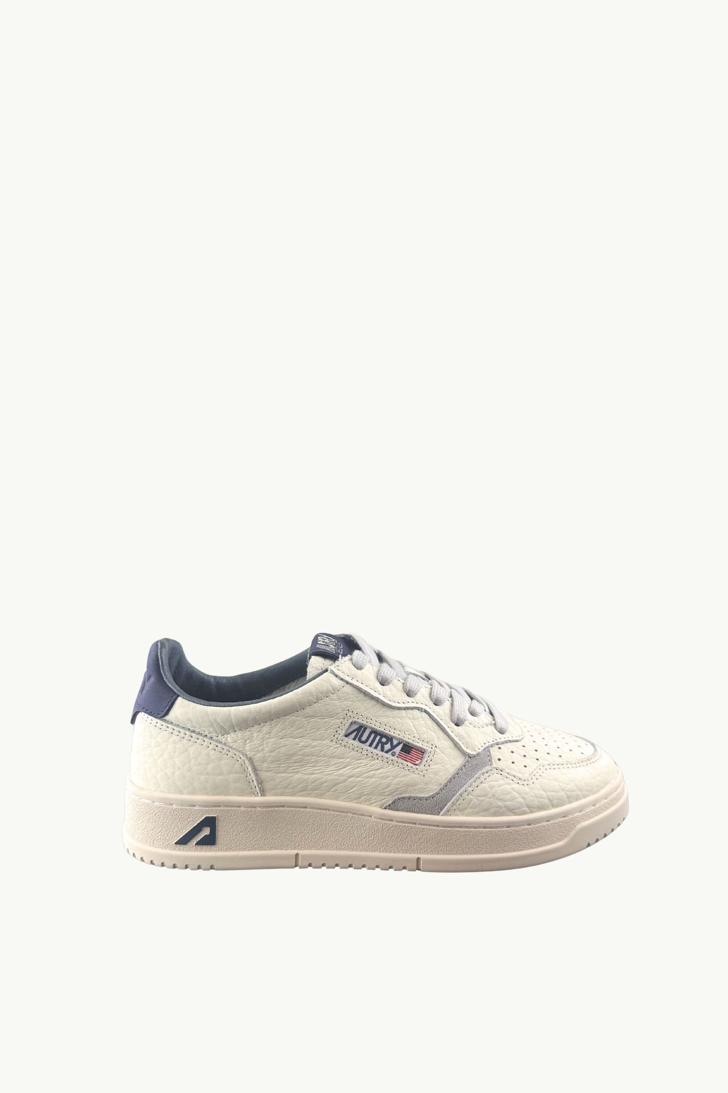  Autry Medalist Low Man Nabuk Eleph Suede Bianco - 1