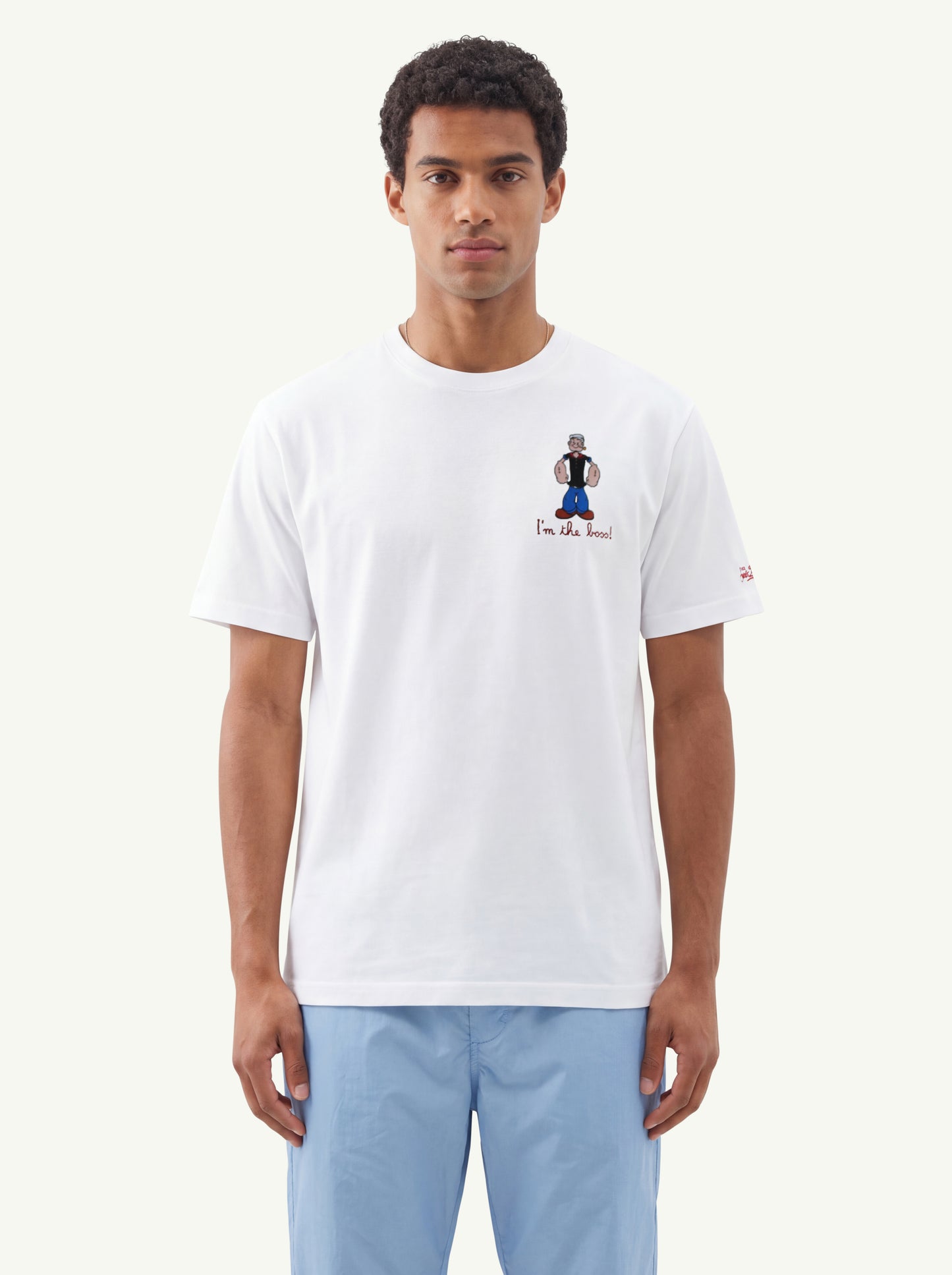  Mc2 Saint Barth T-shirt In Cotone Bianco - 1