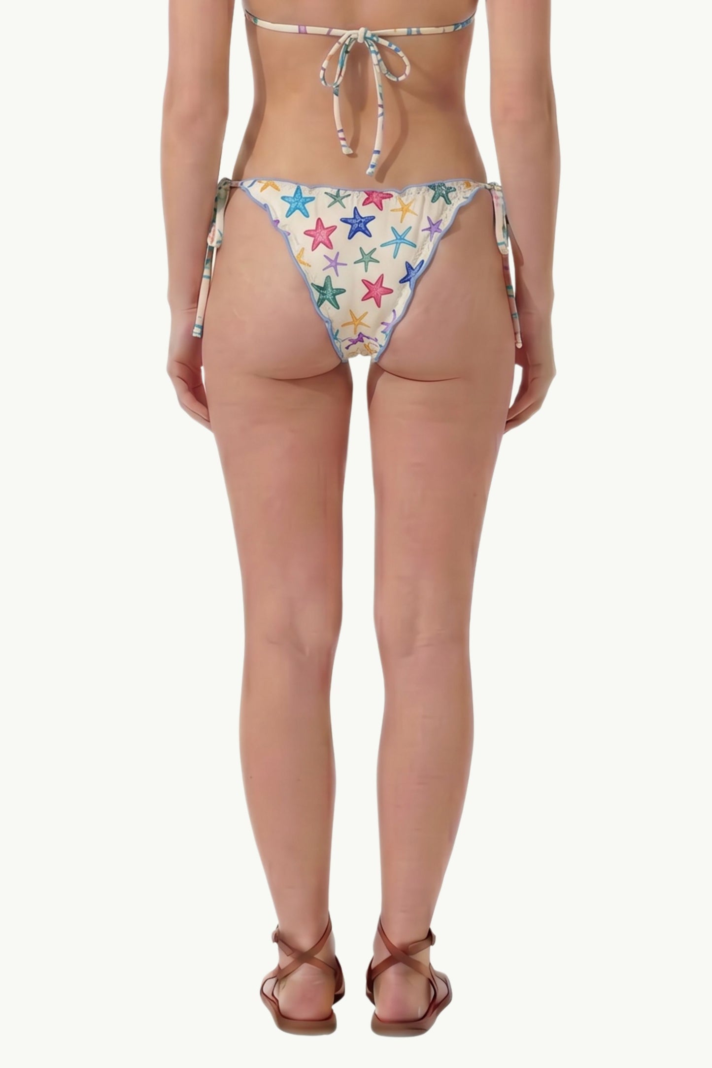  Mc2 Saint Barth Cheeky Brazilian Frou Frou Bottom Multicolor - 2