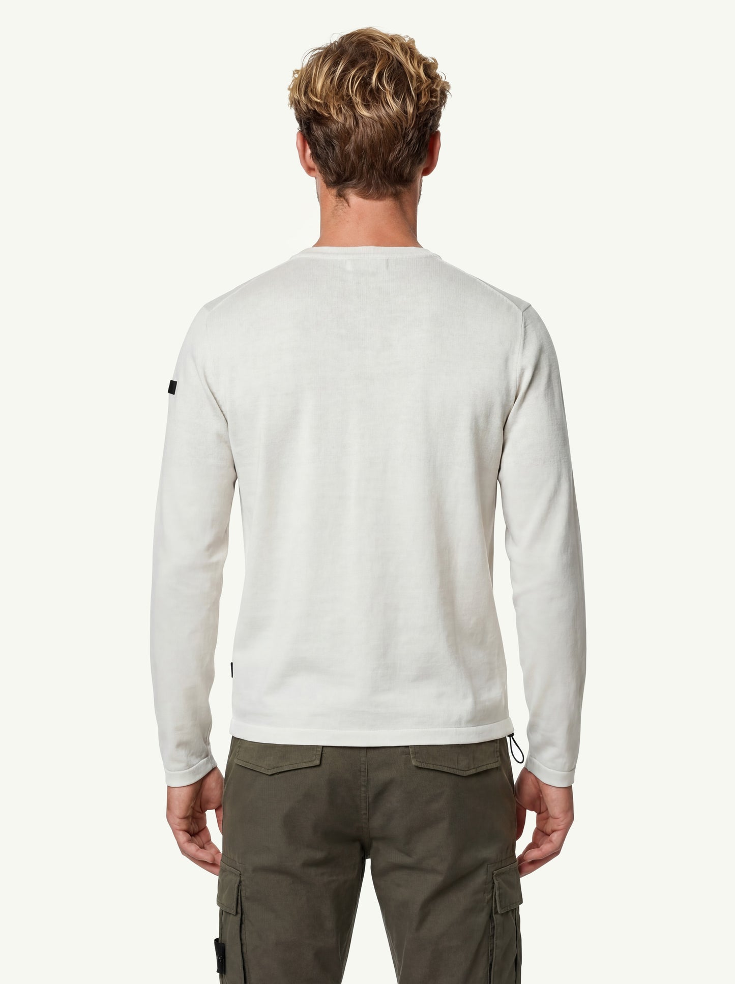  Rrd Shirty Ice Round Knit Bianco - 2