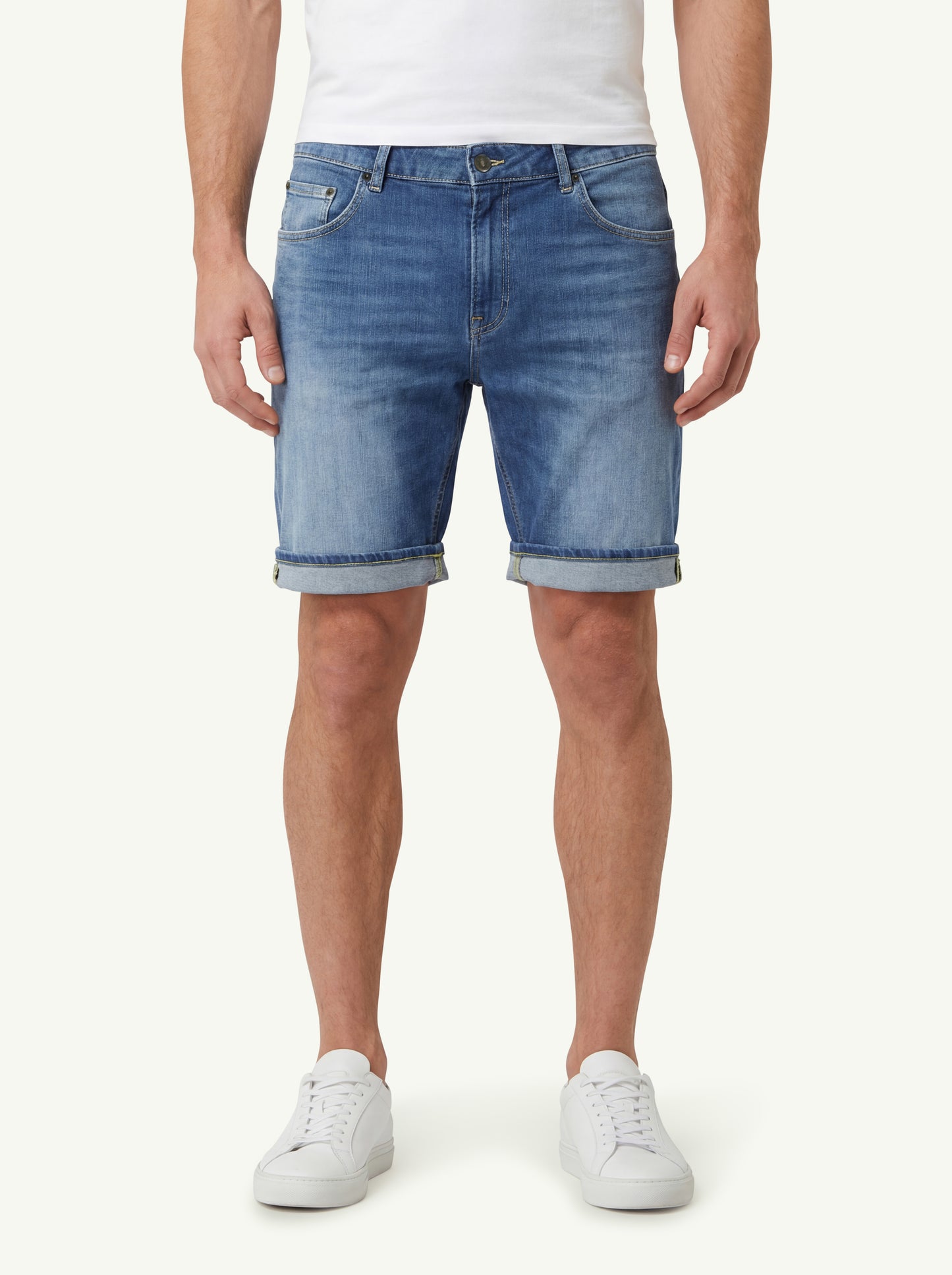  Dondup Men's Bermuda Shorts Blu - 1
