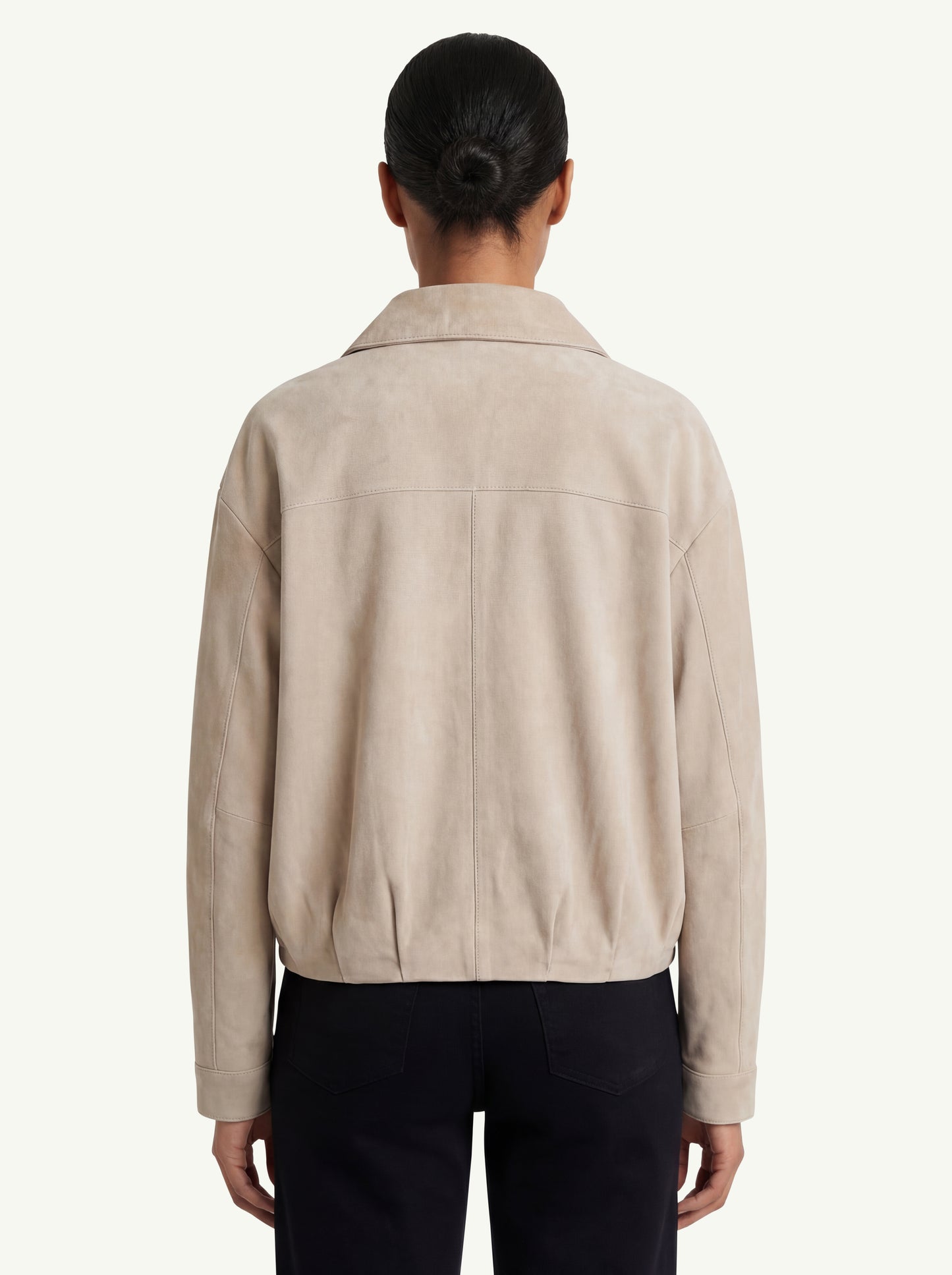  Sword Bomber Pelle Beige - 2
