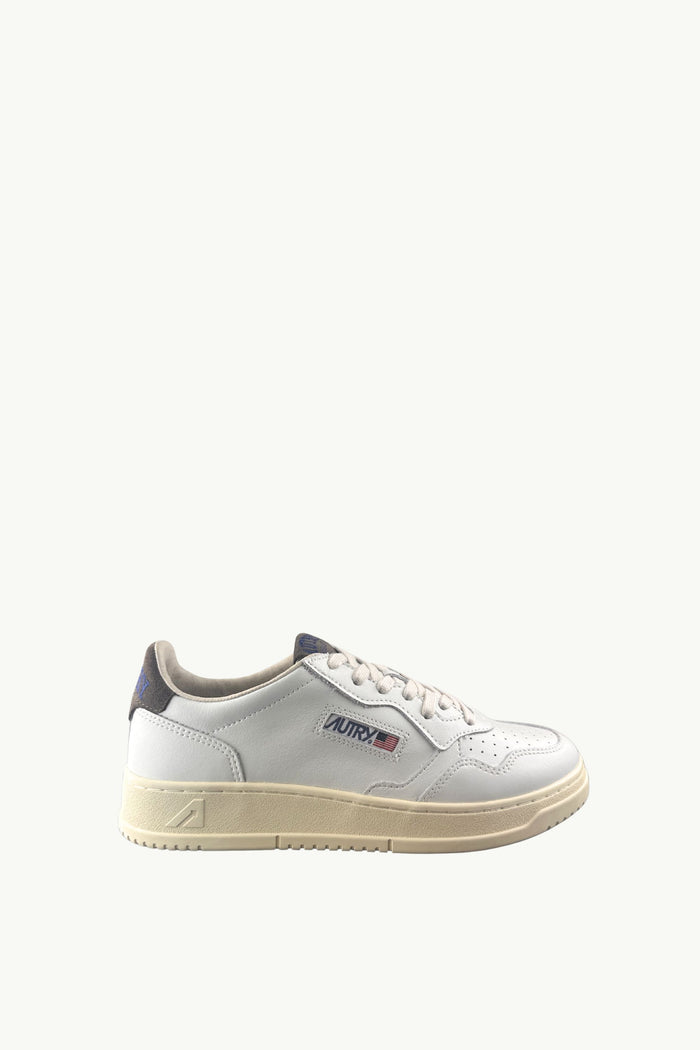 Medalist Low Man Leath Suede Logo Uomo Autry