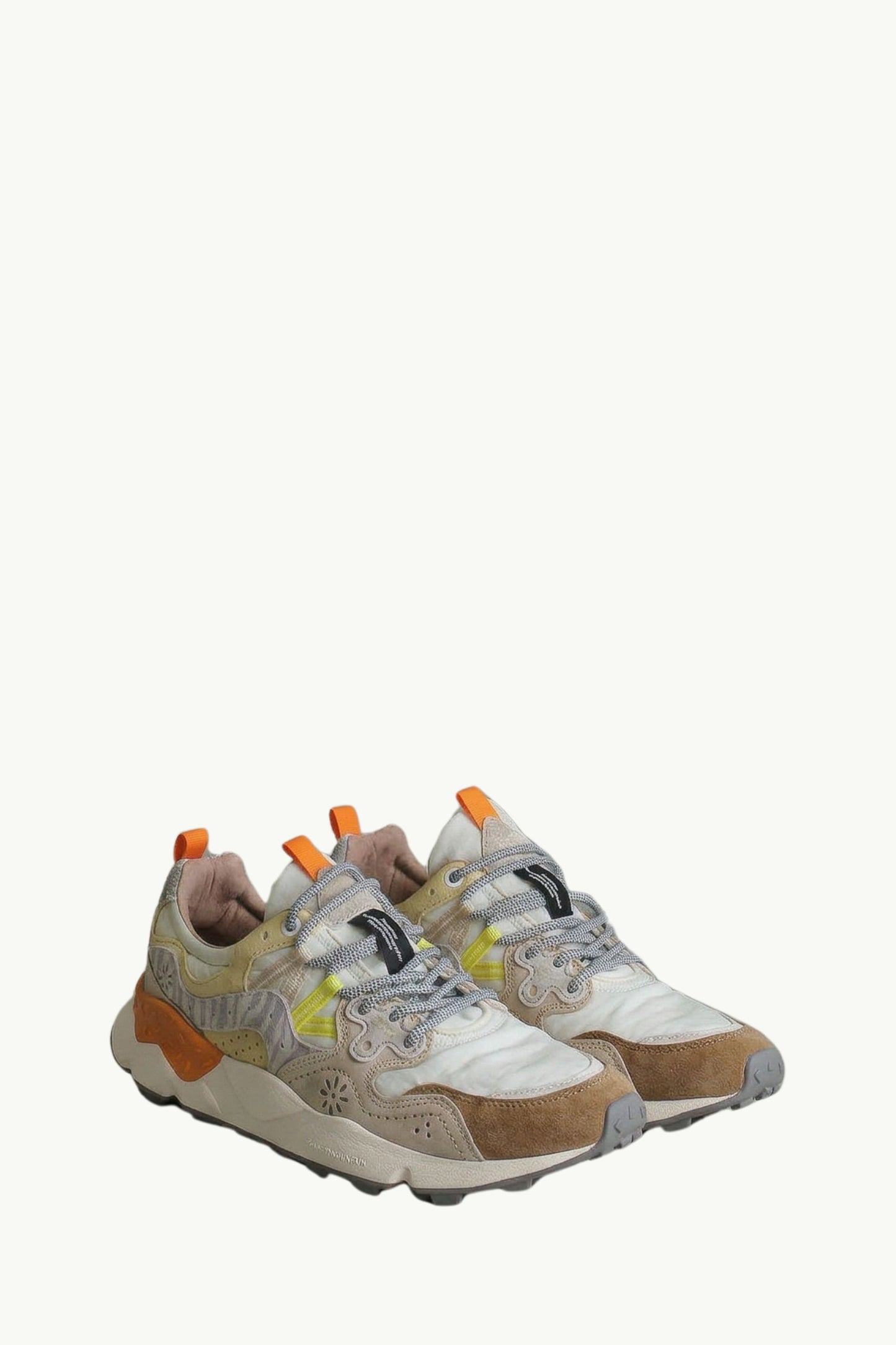  Flower Mountain Sneakers Suede Nyalon Animalier Multicolor - 2
