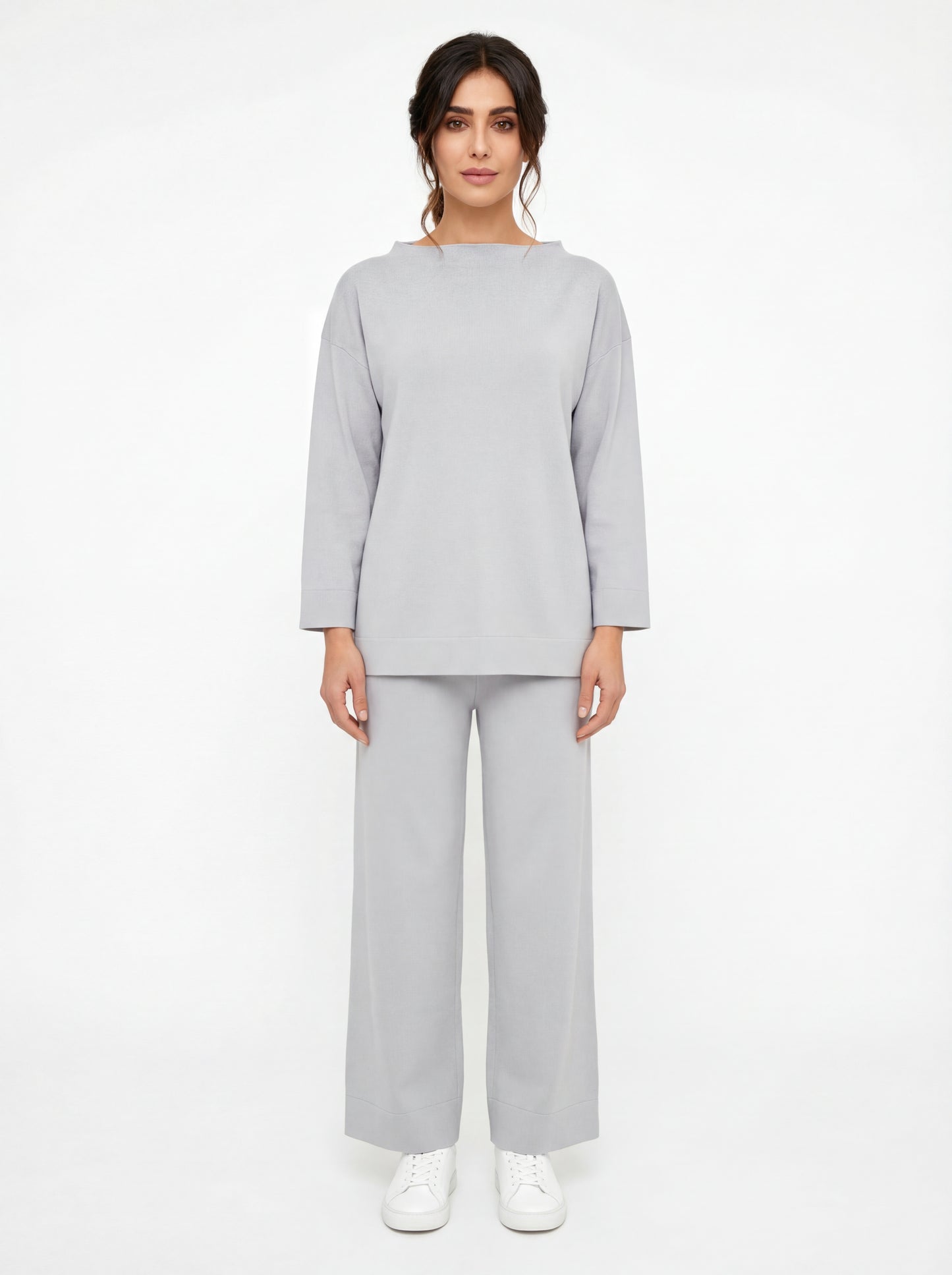  Liviana Conti Pantalone Mina Grigio - 3