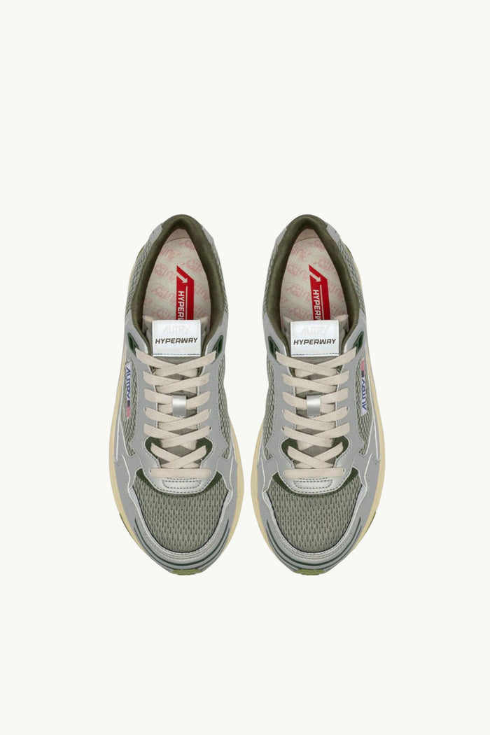 Autry Hyperway Low Man Mesh Mirrow Verde - 4