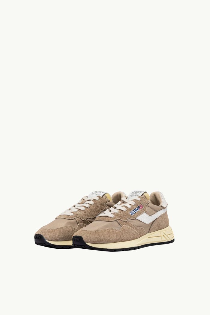  Autry Sneakers Reelwind Low Wom Nilon Crack Beige - 2